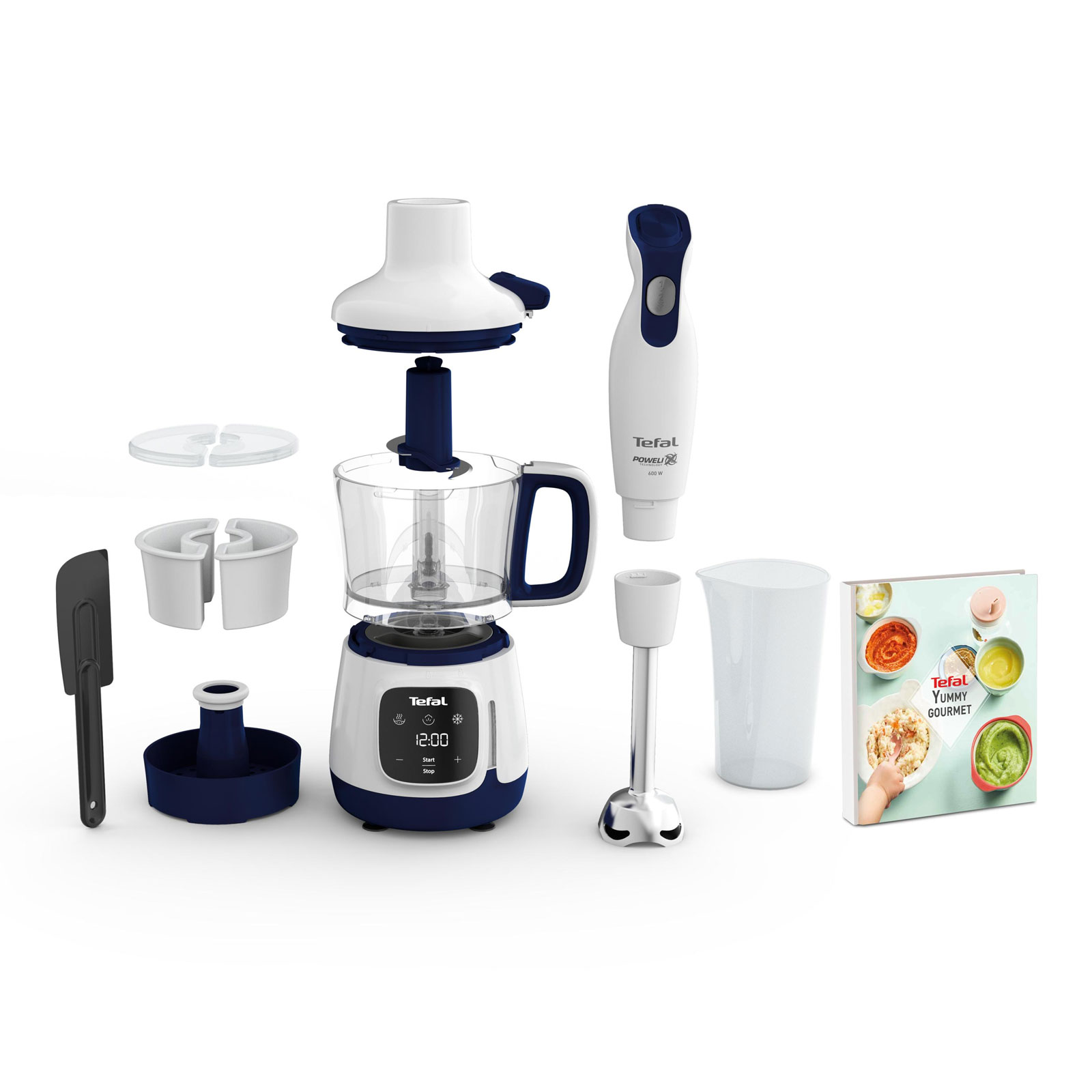 Tefal HB55W4 Yummy Gourmet Baby Stabmixer Tefal HB55W4 Yummy Gourmet Baby Stabmixer