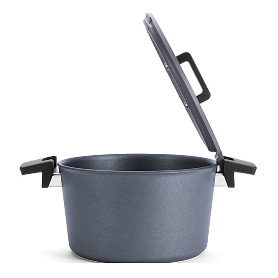 Woll 120CP Guss Topf Concept Plus 20 cm, 11.5 cm hoch mit 3 L, inklusiv Deckel Woll 120CP Guss Topf Concept Plus 20 cm, 11.5 cm hoch mit 3 L, inklusiv Deckel