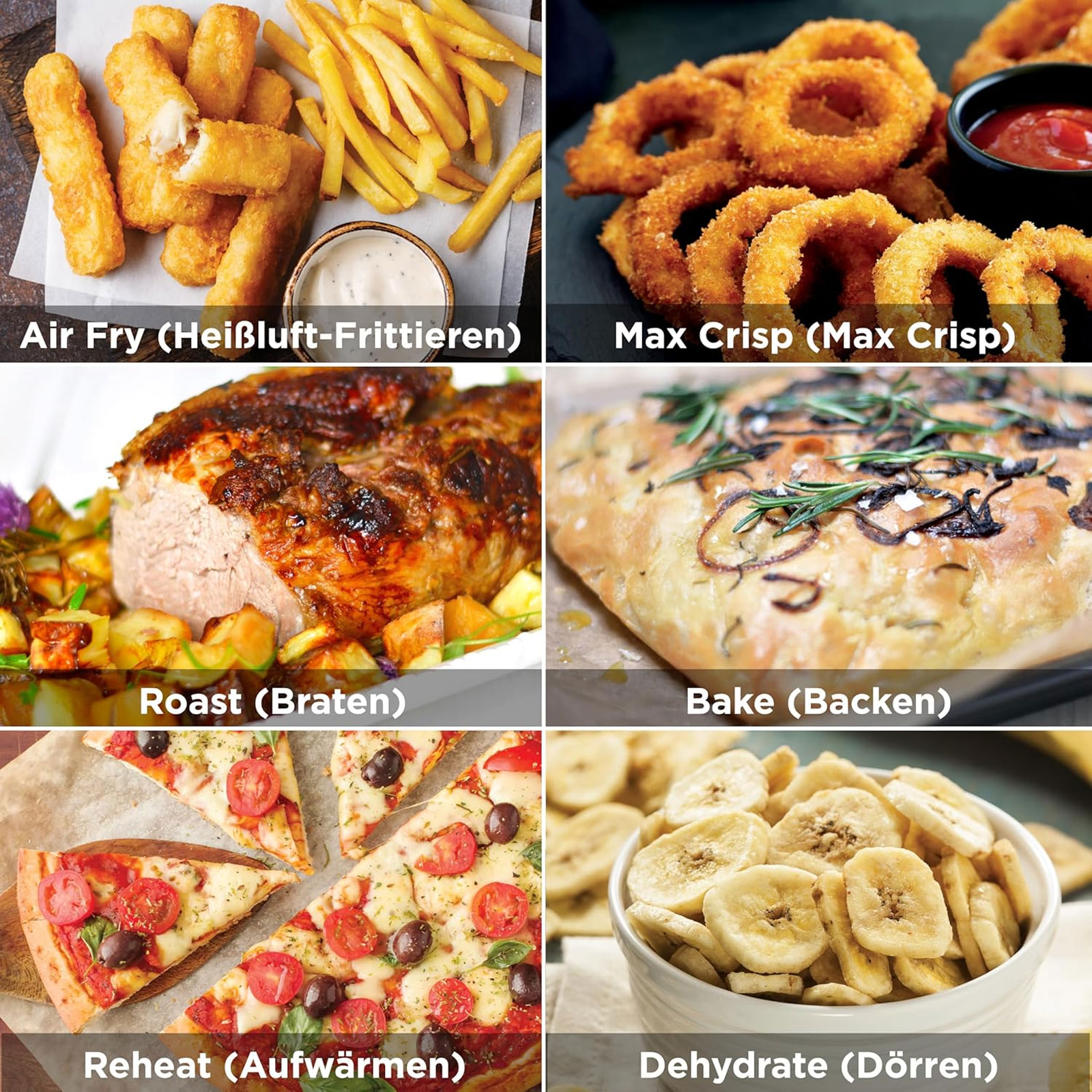 Ninja AF550EU Heißluftfritteuse