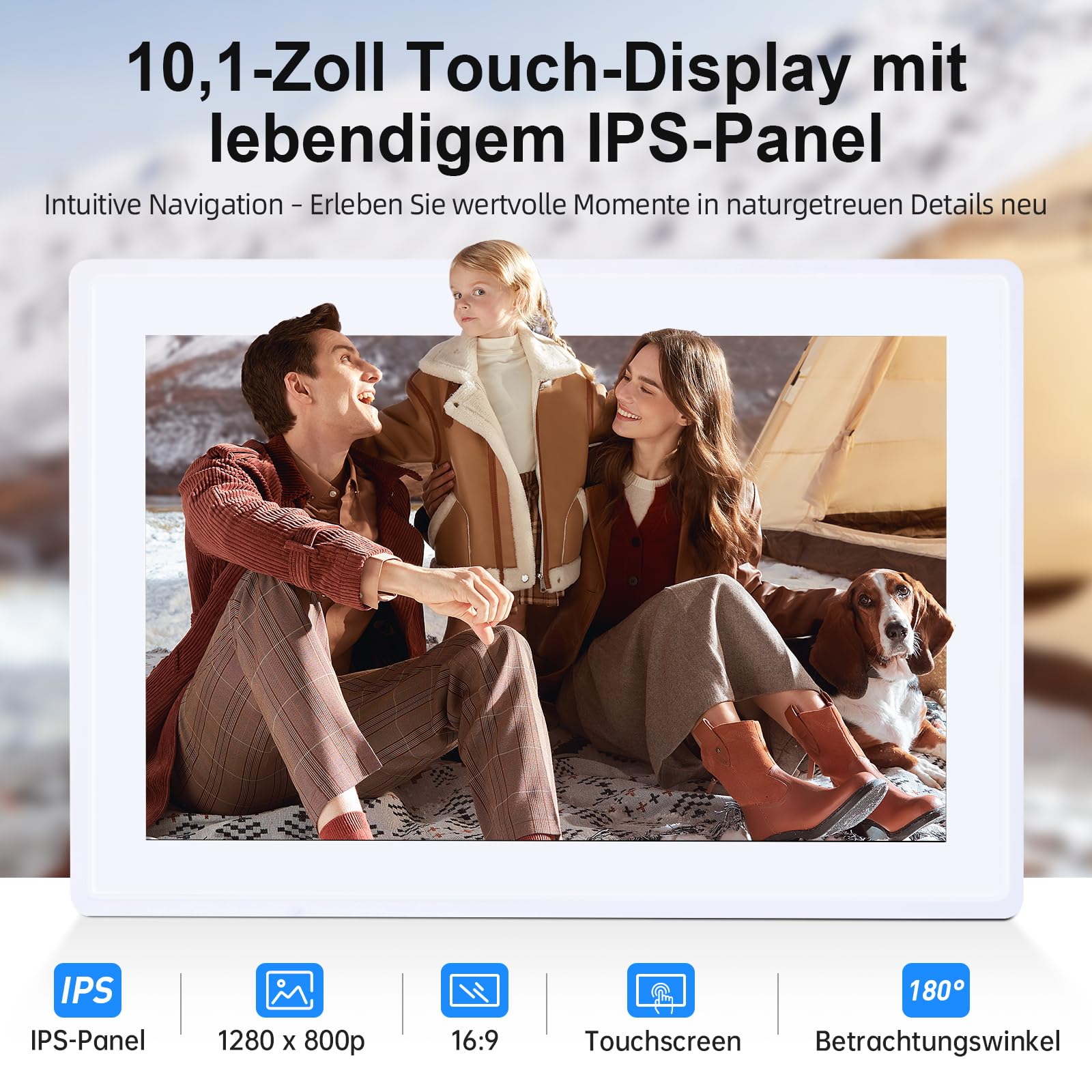 Rollei Smart Frame WiFi 100 Digitaler Bilderrahmen