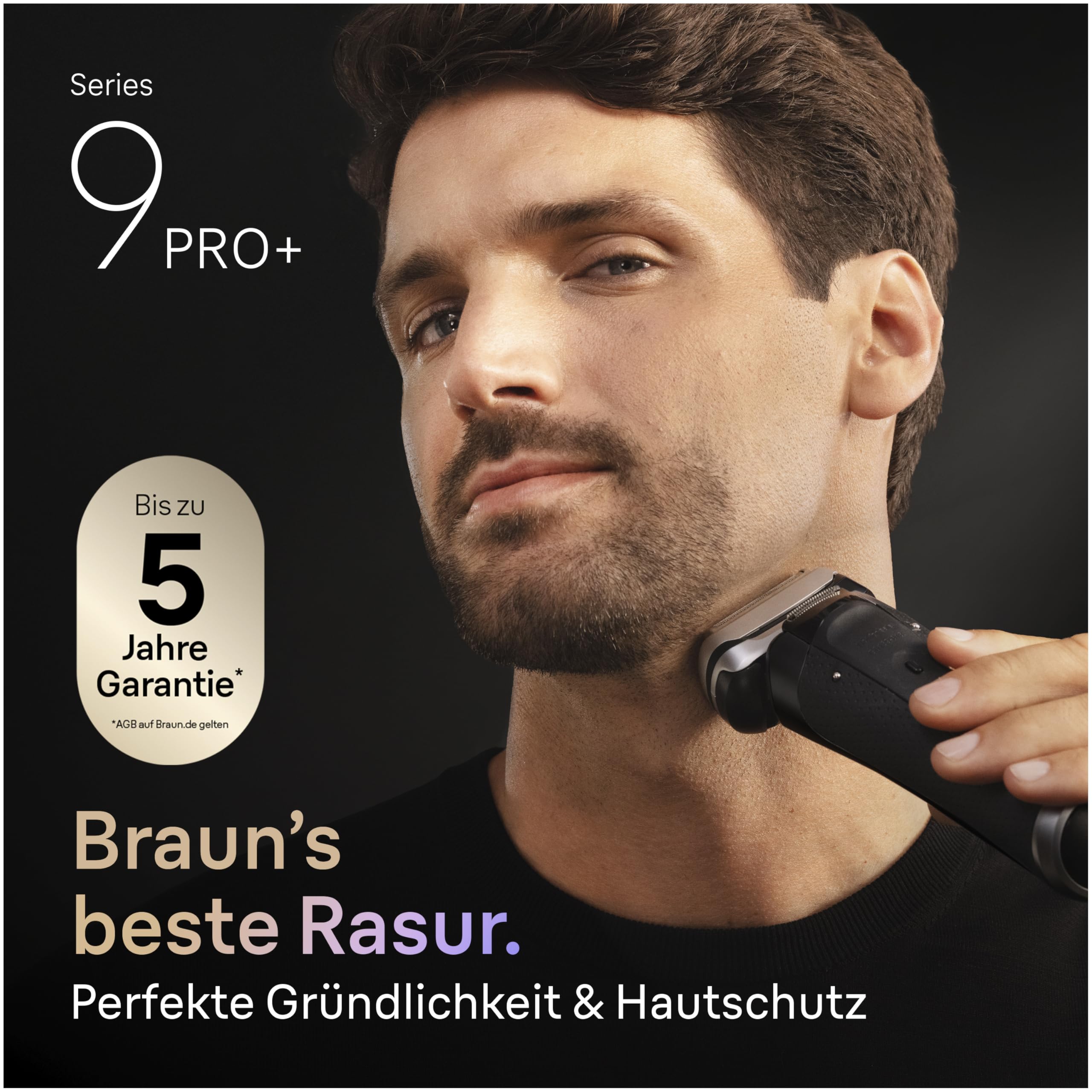 BRAUN Series 9 PRO+ 9660cc Elektrorasierer Herrenrasierer Reinigungsstation