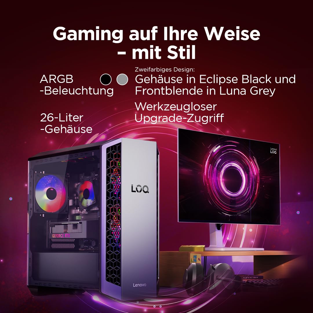 Lenovo LOQ Tower 26ADR10 Gaming Desktop-PC