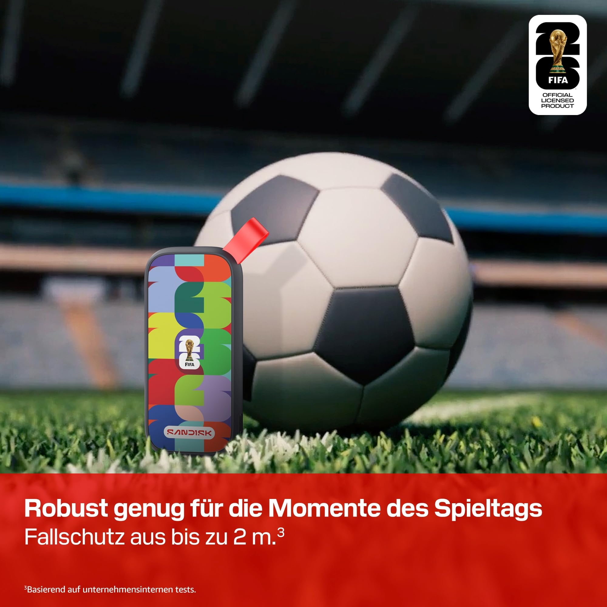 SANDISK 1 TB FIFA World Cup 2026 Portable SSD