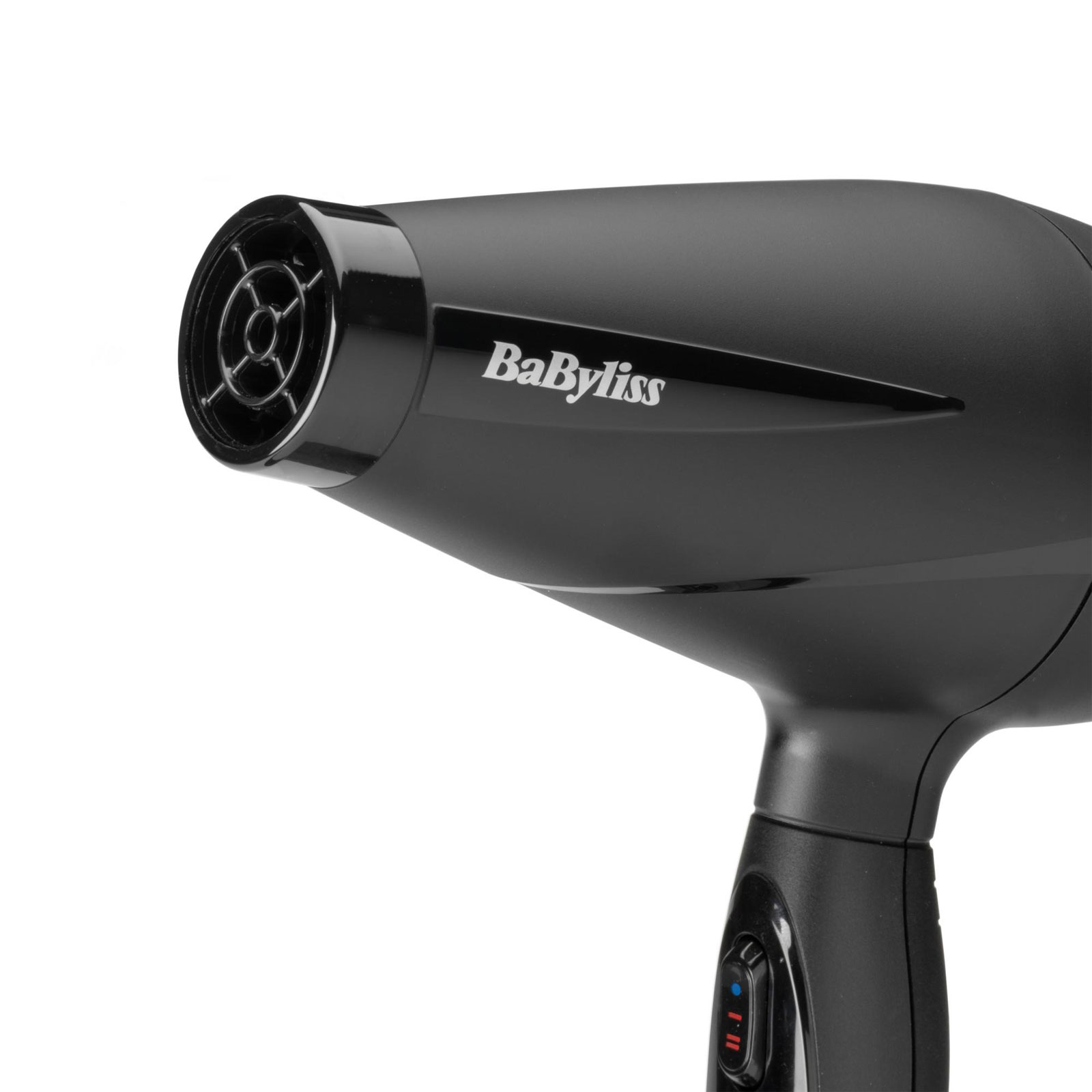 BABYLISS Haartrockner 6710DE Turbo Pro 2100 (2.100 Watt, AC-Motor, 2 Temperatur-/ 2 Geschwindigkeitsstufen, feststellbare Kaltlufttaste, Ionen-Technologie, 2 Zentrierdüsen, Diffusor, 2,8 m Kabel, Made in Italy)