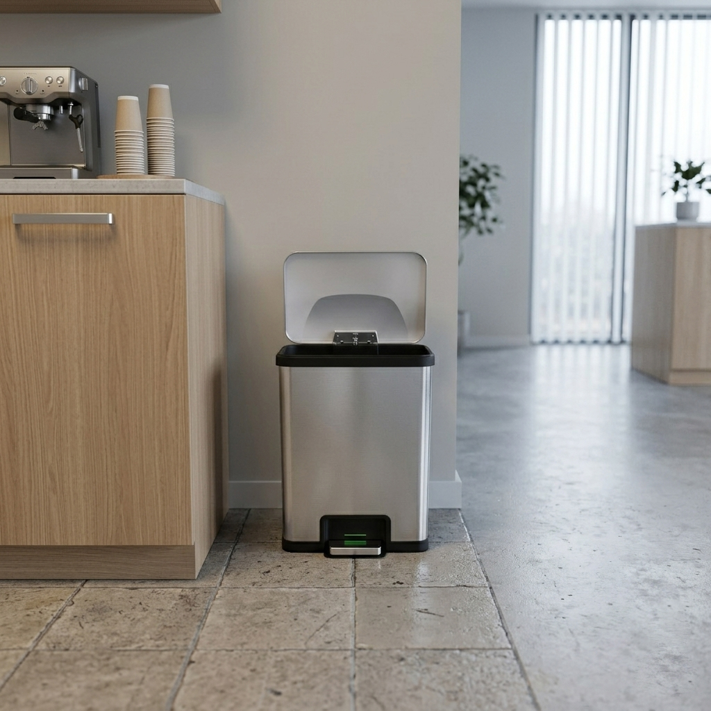 Echtwerk Tretabfalleimer "POWER STEP" 39L