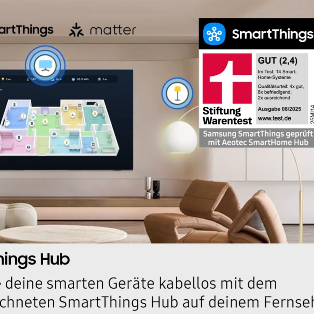 Samsung GQ65S85FAEXZG OLED TV 65 Zoll 4K UHD HDR Smart TV Sprachsteuerung Bixby