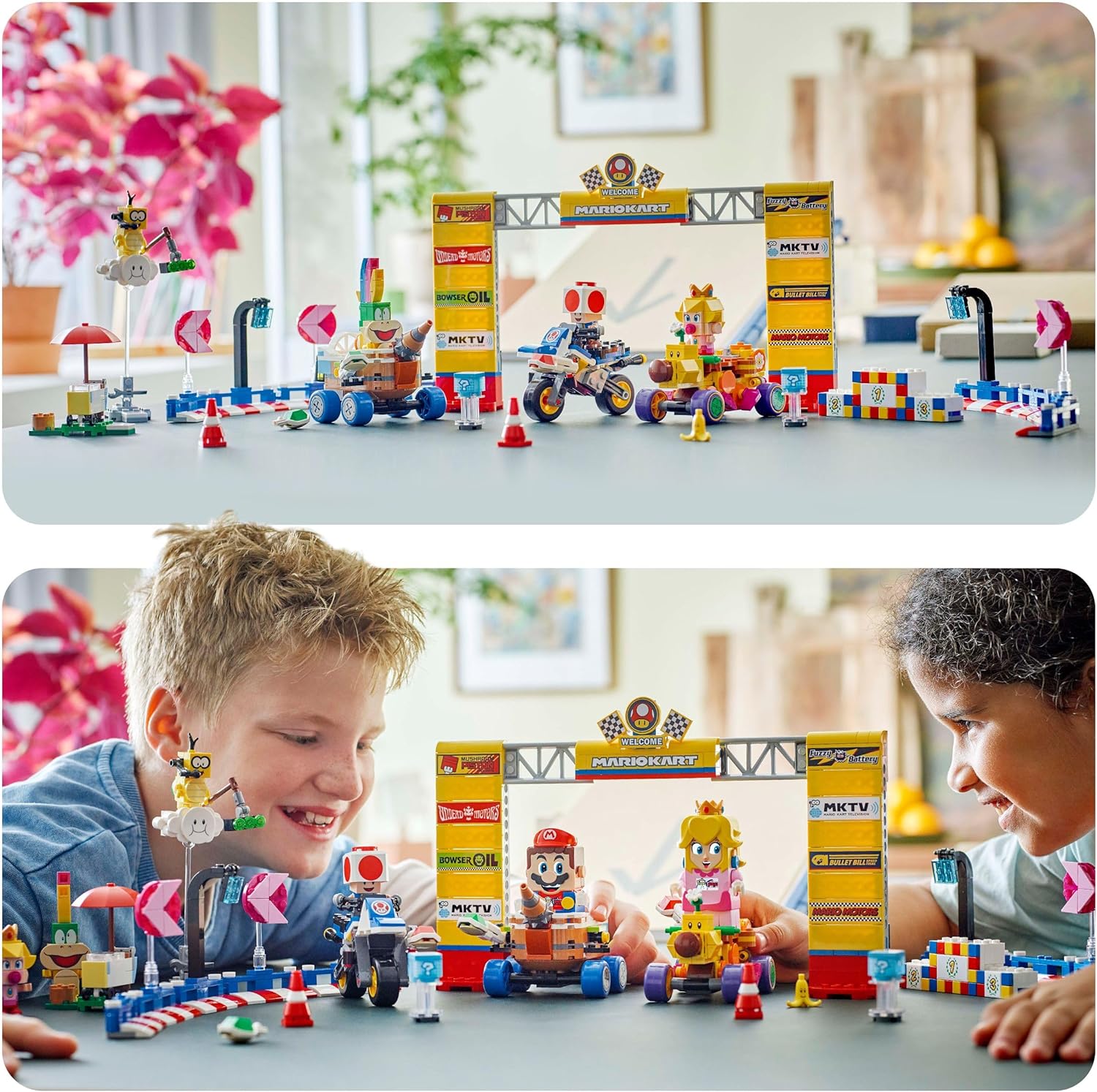 LEGO Super Mario: Mario Kart – Baby Peach & Grand Prix-Set, Nintendo Figuren