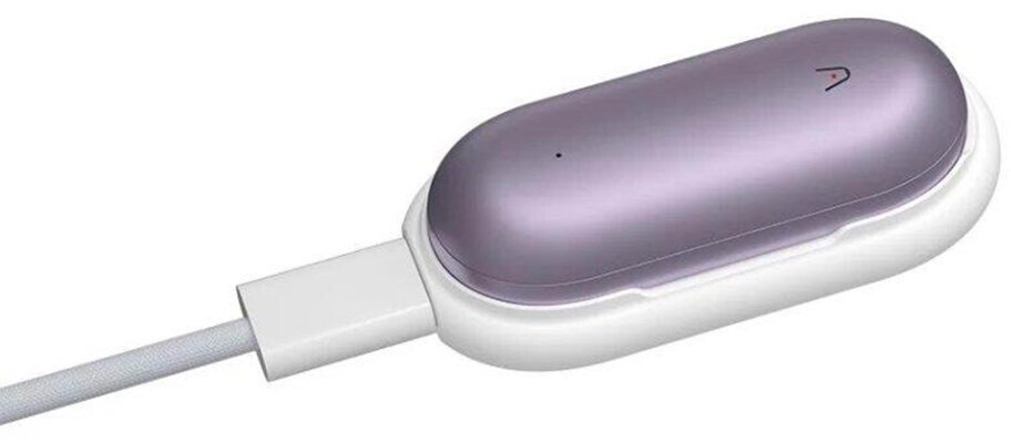 PLAUD NotePin Diktiergerät Sunset Purple Combo mit Armband und Anhänger