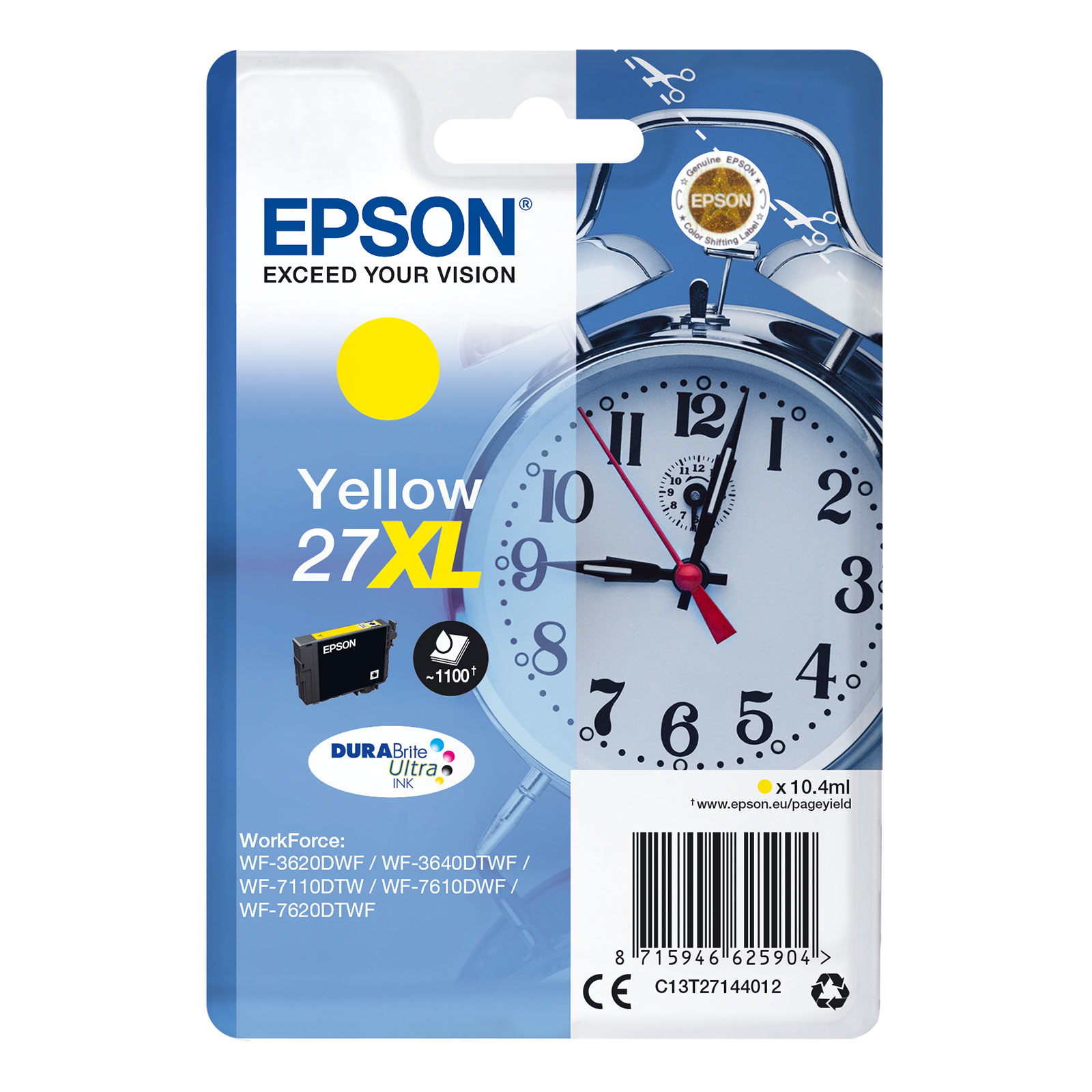 Epson C13T27114012 Wecker Druckerpatrone