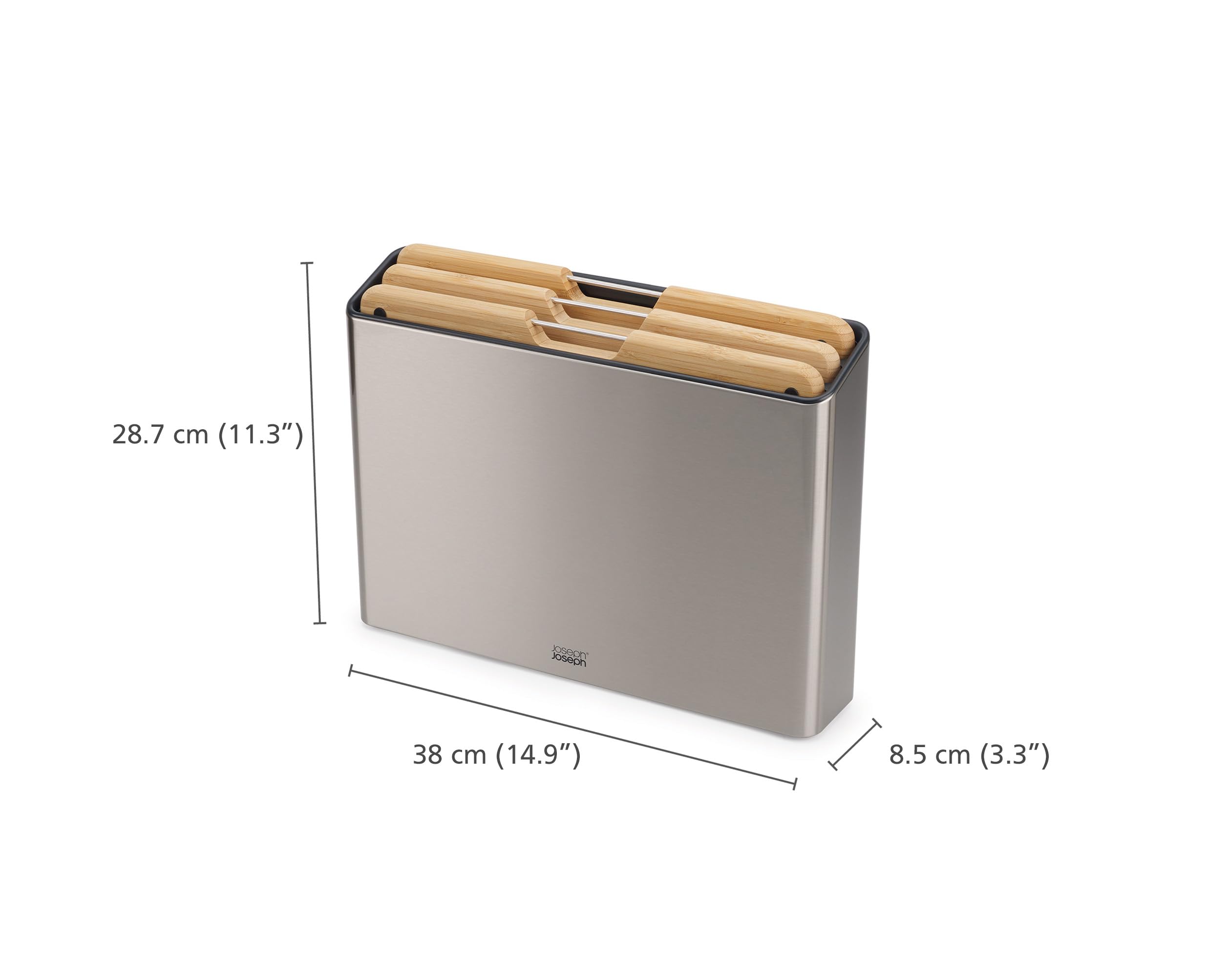Joseph Joseph Folio Prämie Schneidebrett-Set mit Aufbewahrungsbox