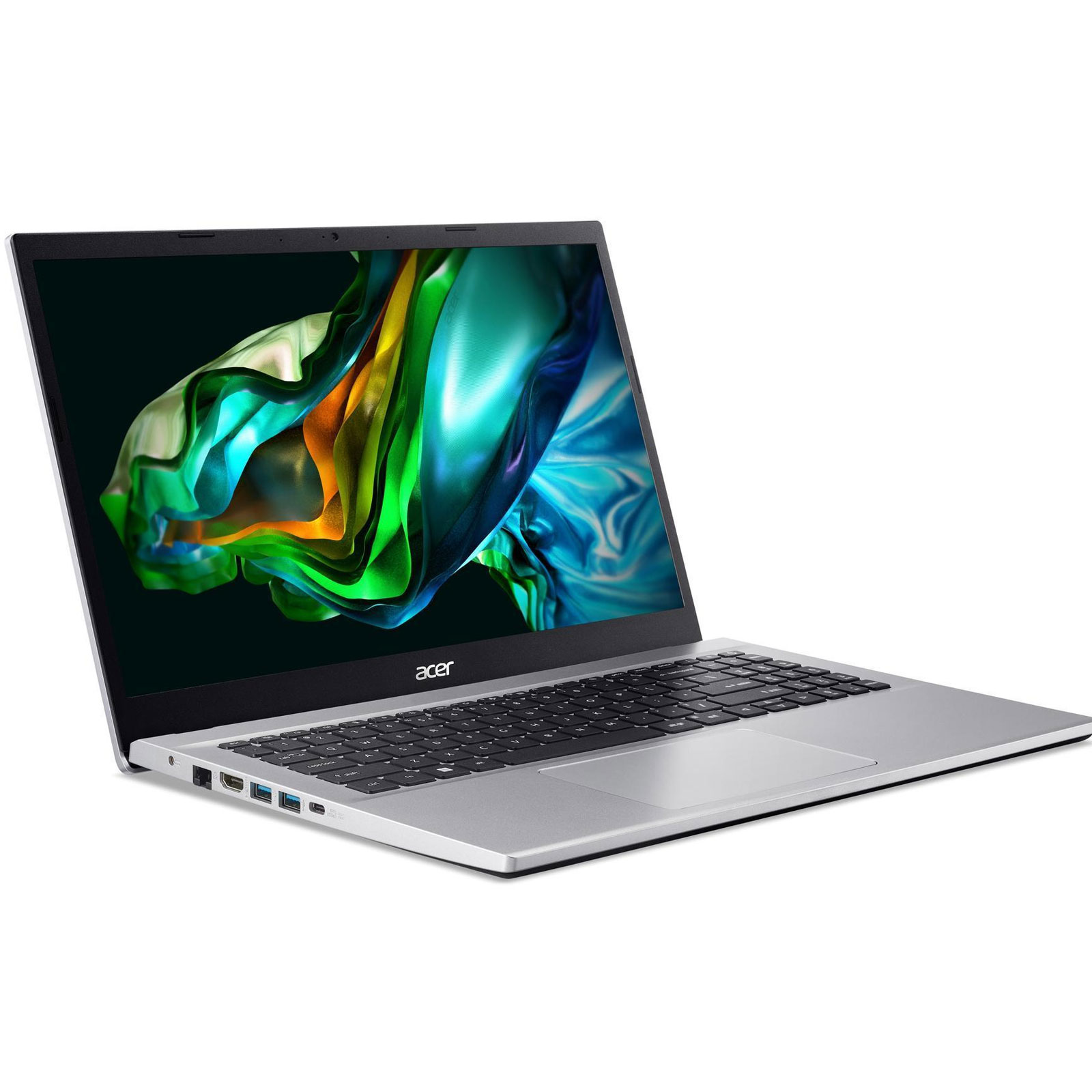 ACER Aspire 3 (A315-44P-R636), Silber, 15,6 Zoll, Full-HD, IPS, AMD Ryzen 7 5700U, 8 GB, 512 GB NVMe SSD