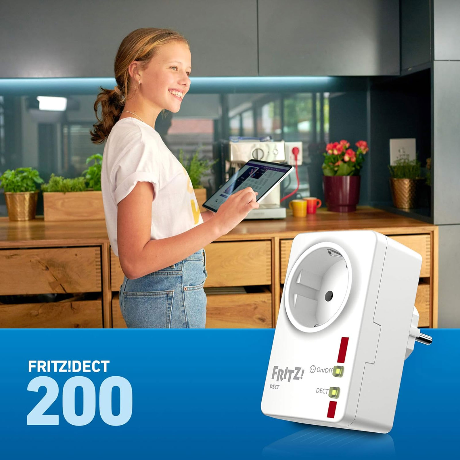 AVM FRITZ!DECT 200 Smart Home Steckdose AVM FRITZ!DECT 200 Smart Home Steckdose