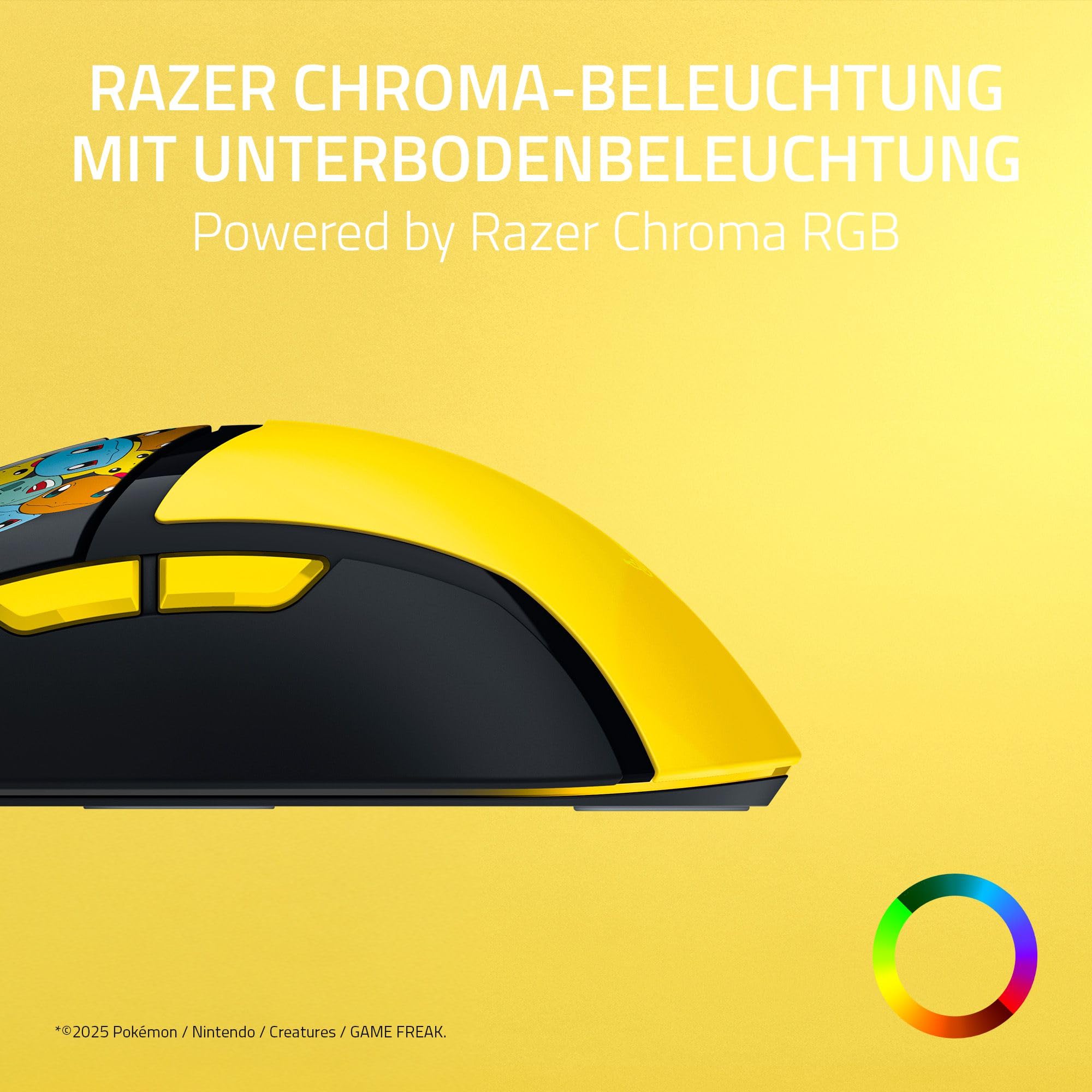 Razer Cobra Pokémon Edition - Leichte kabelgebundene Gaming-Maus