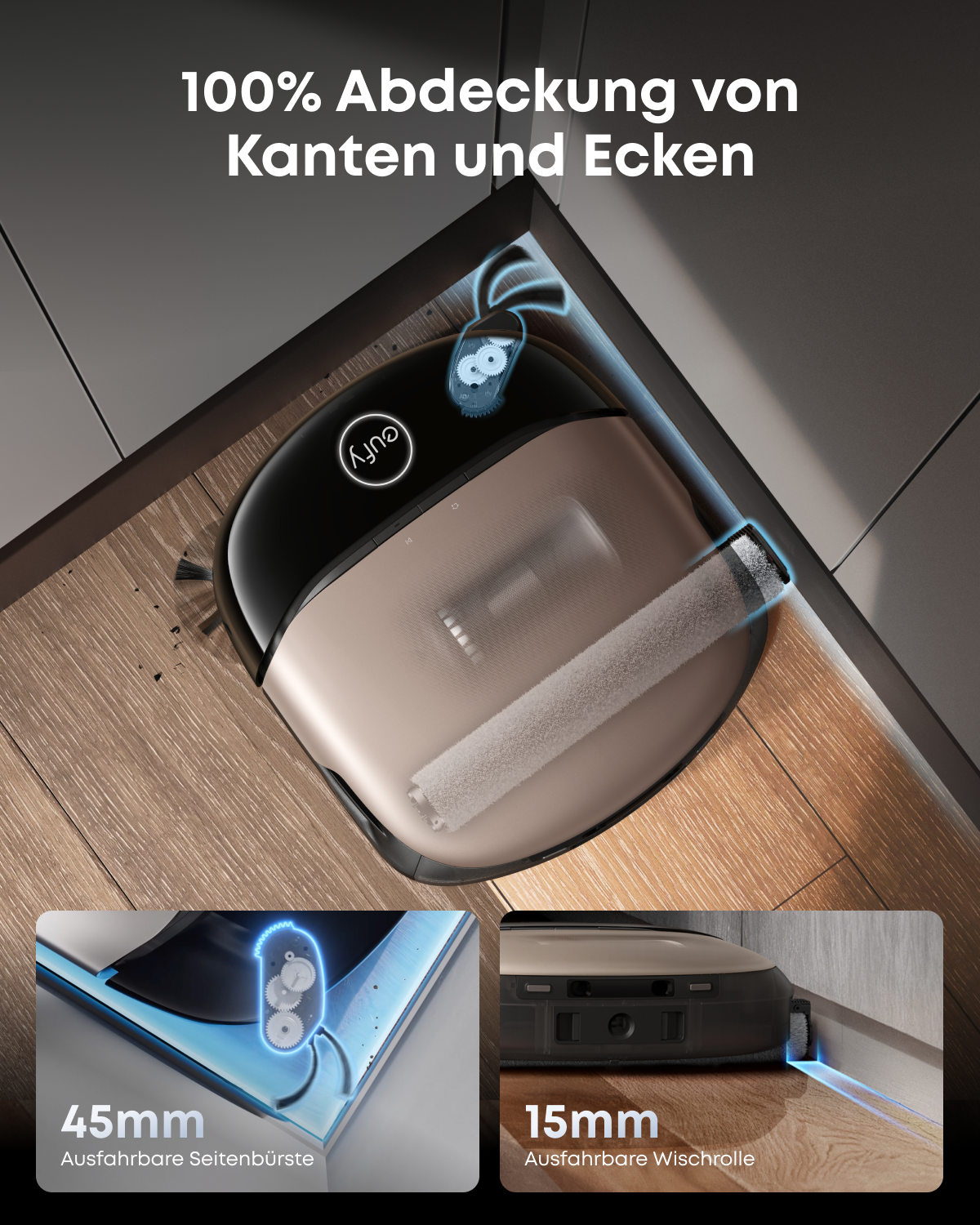Eufy Robot Vacuum Omni S2 Saugroboter mit Wischfunktion