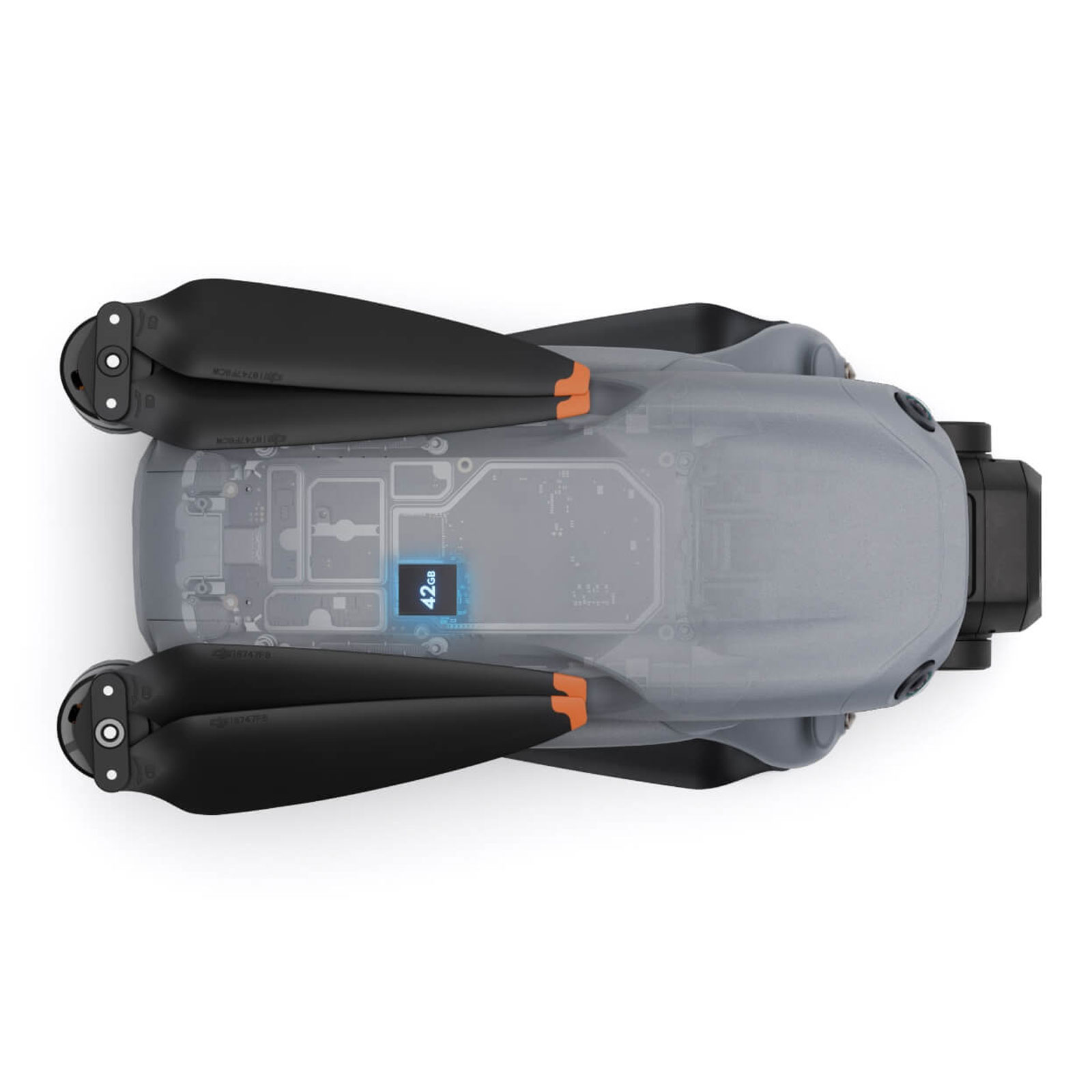 dji Air 3S Fly More Combo Drohne mit Kamera und RC 2 Fernsteuerung