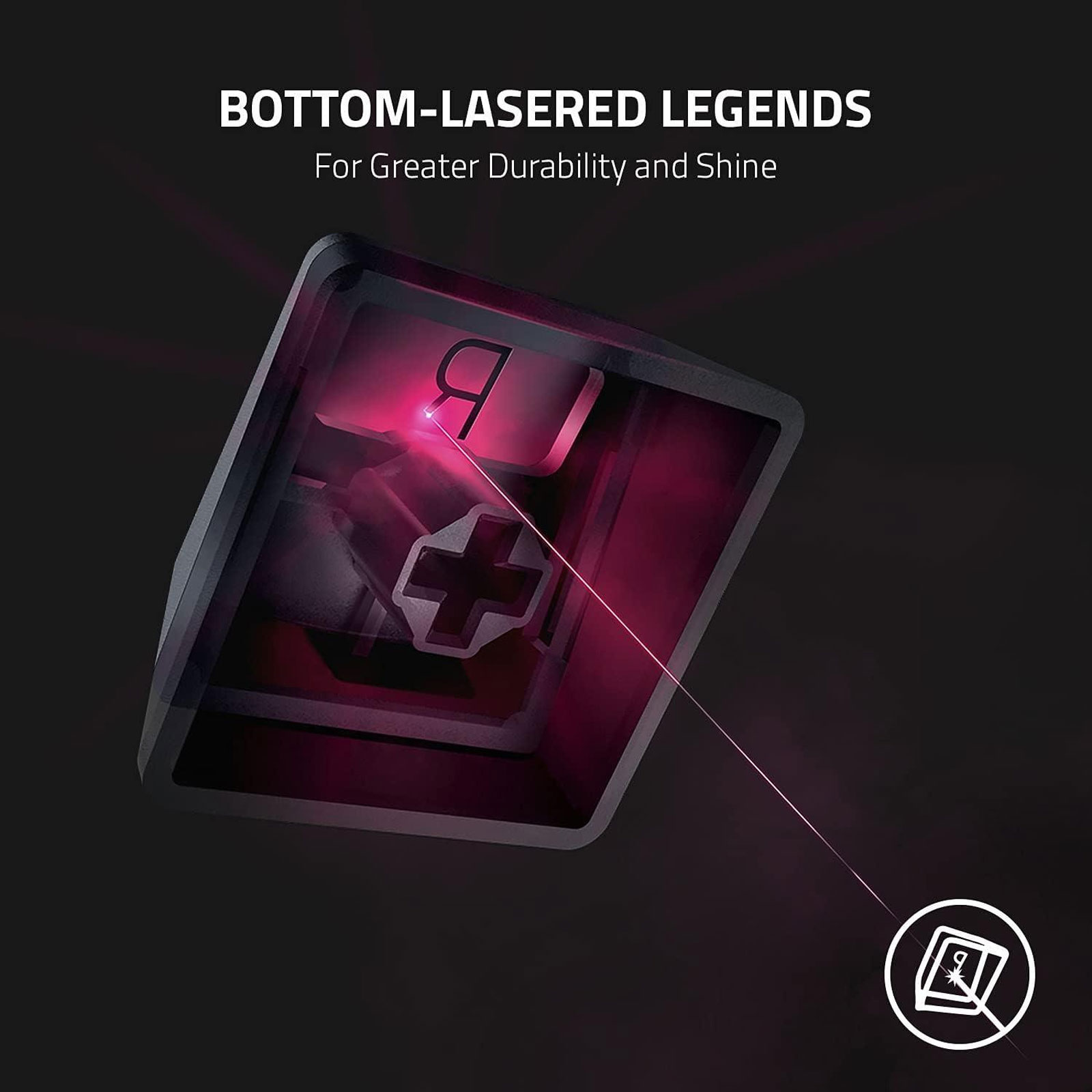 RAZ Phantom Keycap Upg Set Bla