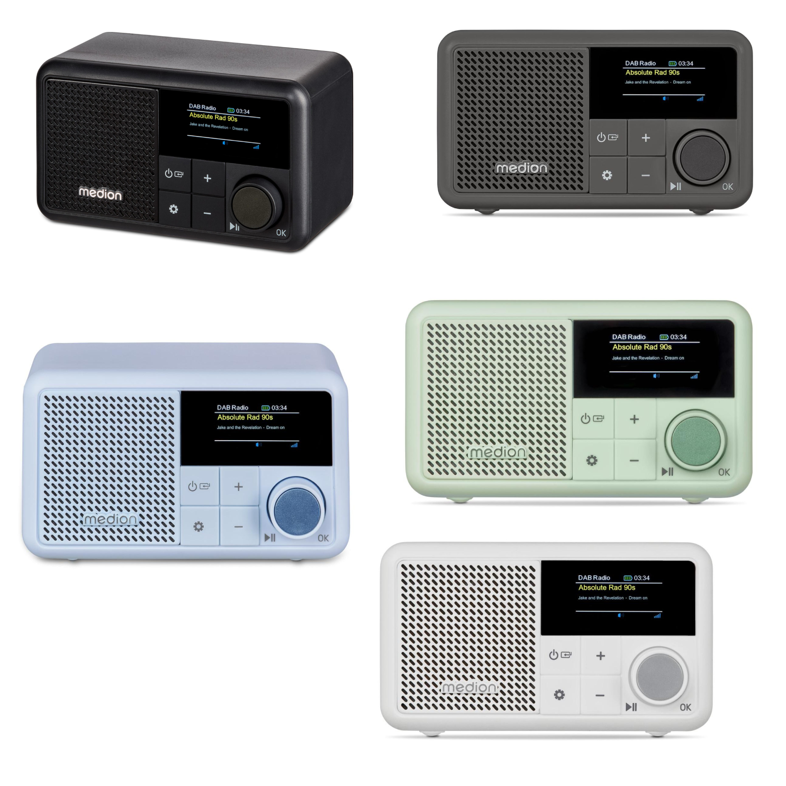 Medion DAB+ Radio MD44822 DAB+ TinyRadio sw
