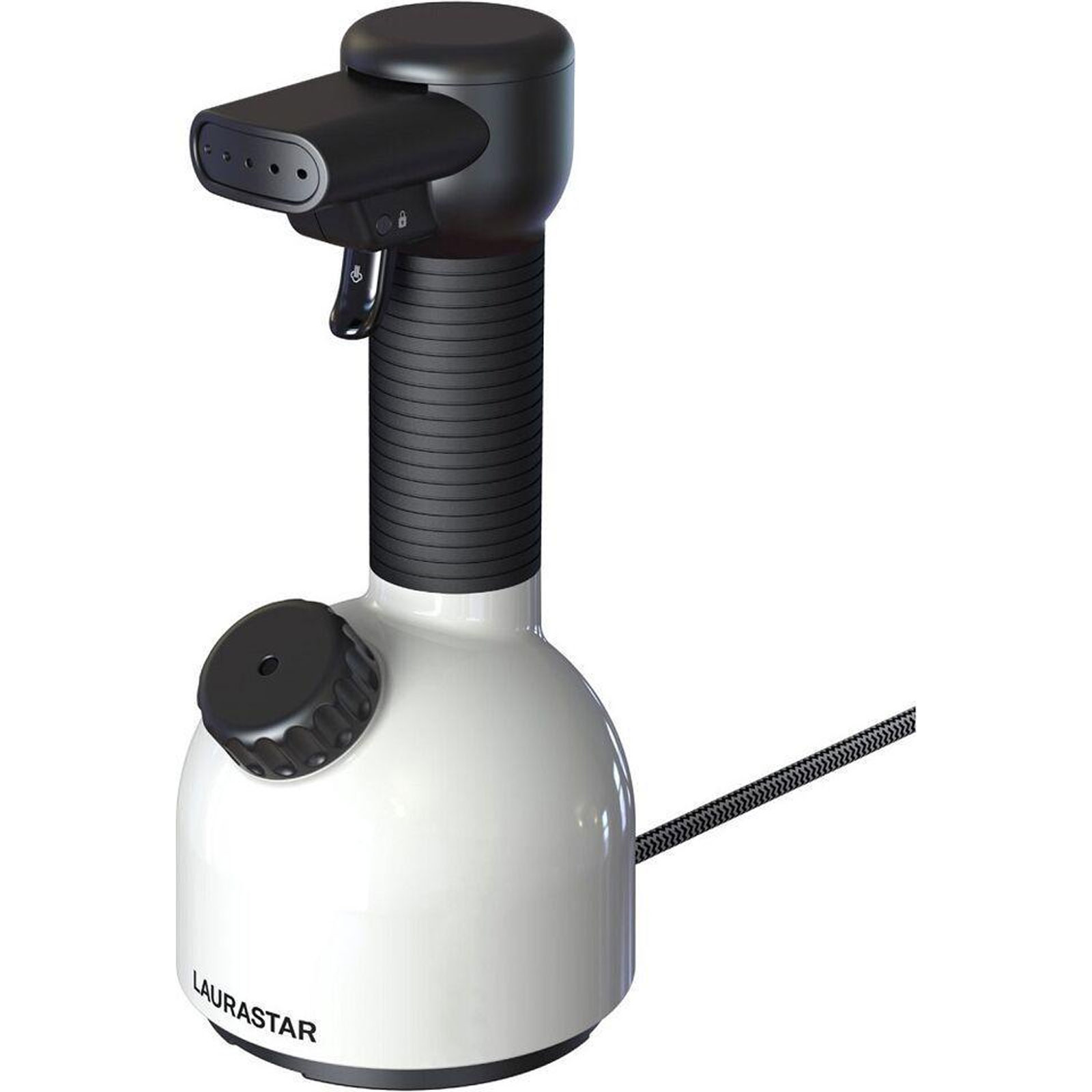 LAURASTAR IGGI Pure White Steamer (Dampfbürste, 3,9 bar, Transportbeutel)