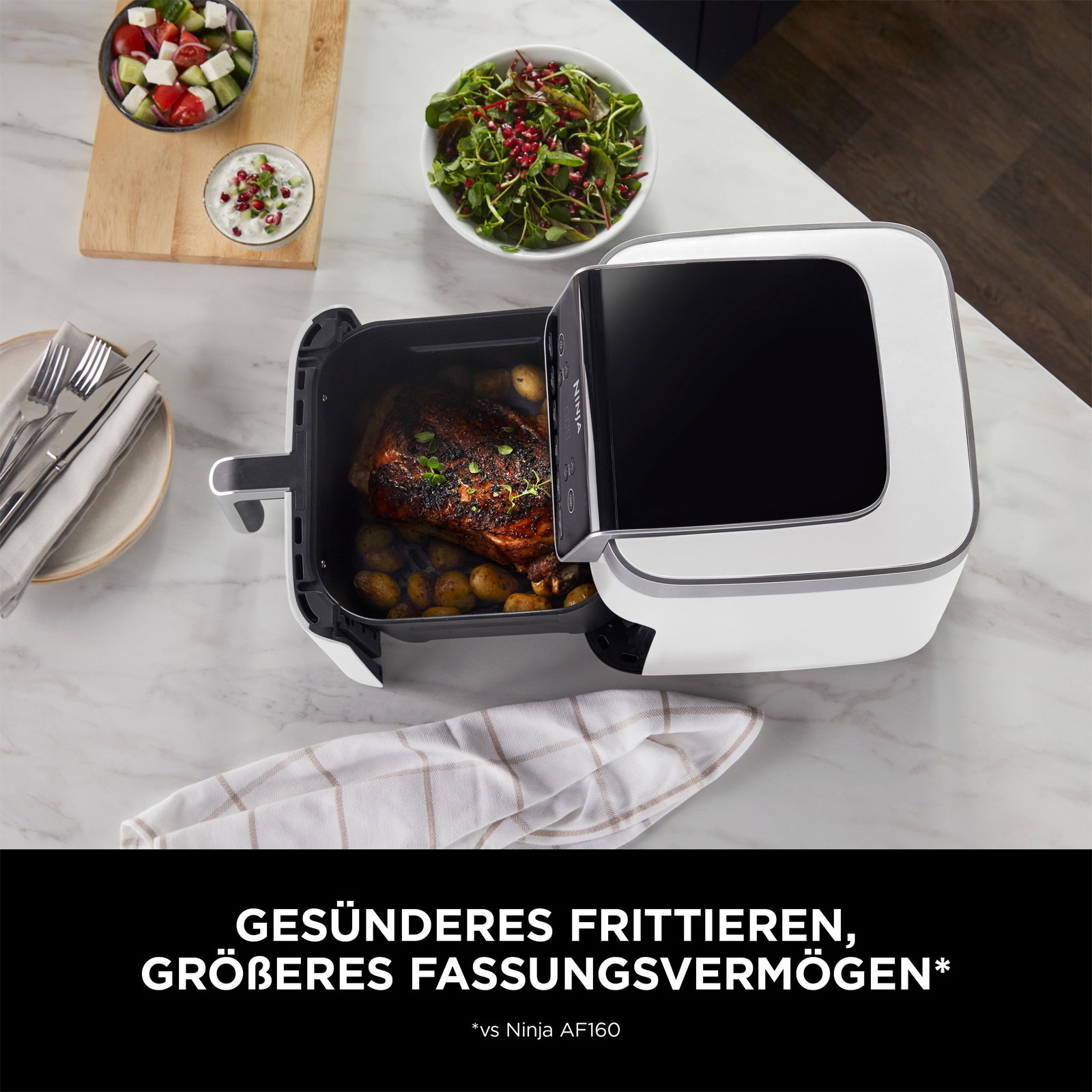 Ninja AF180EUWH Heißluftfritteuse Ninja AF180EUWH Heißluftfritteuse