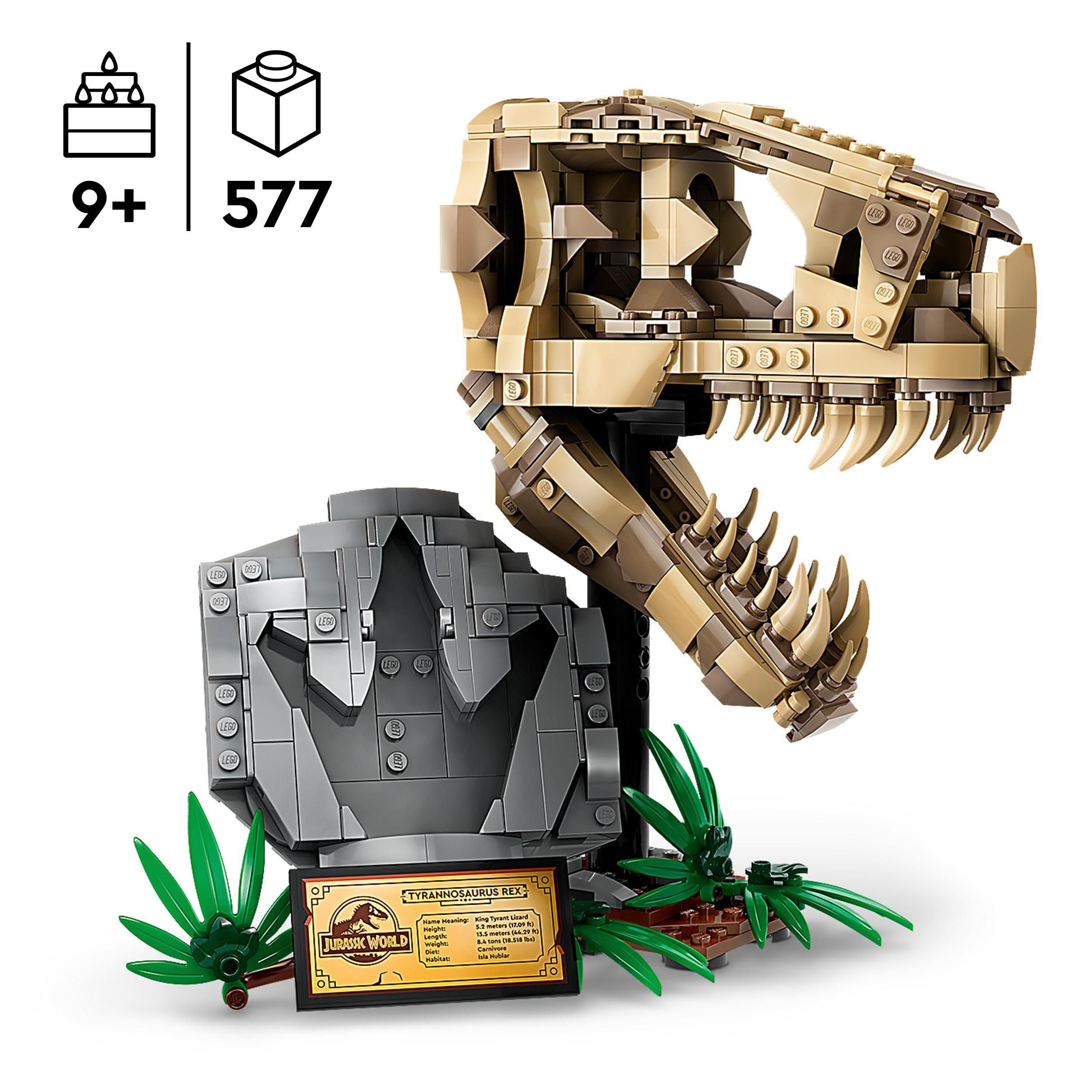 LEGO Jurassic World Dinosaurier-Fossilien: T.-rex-Kopf 76964