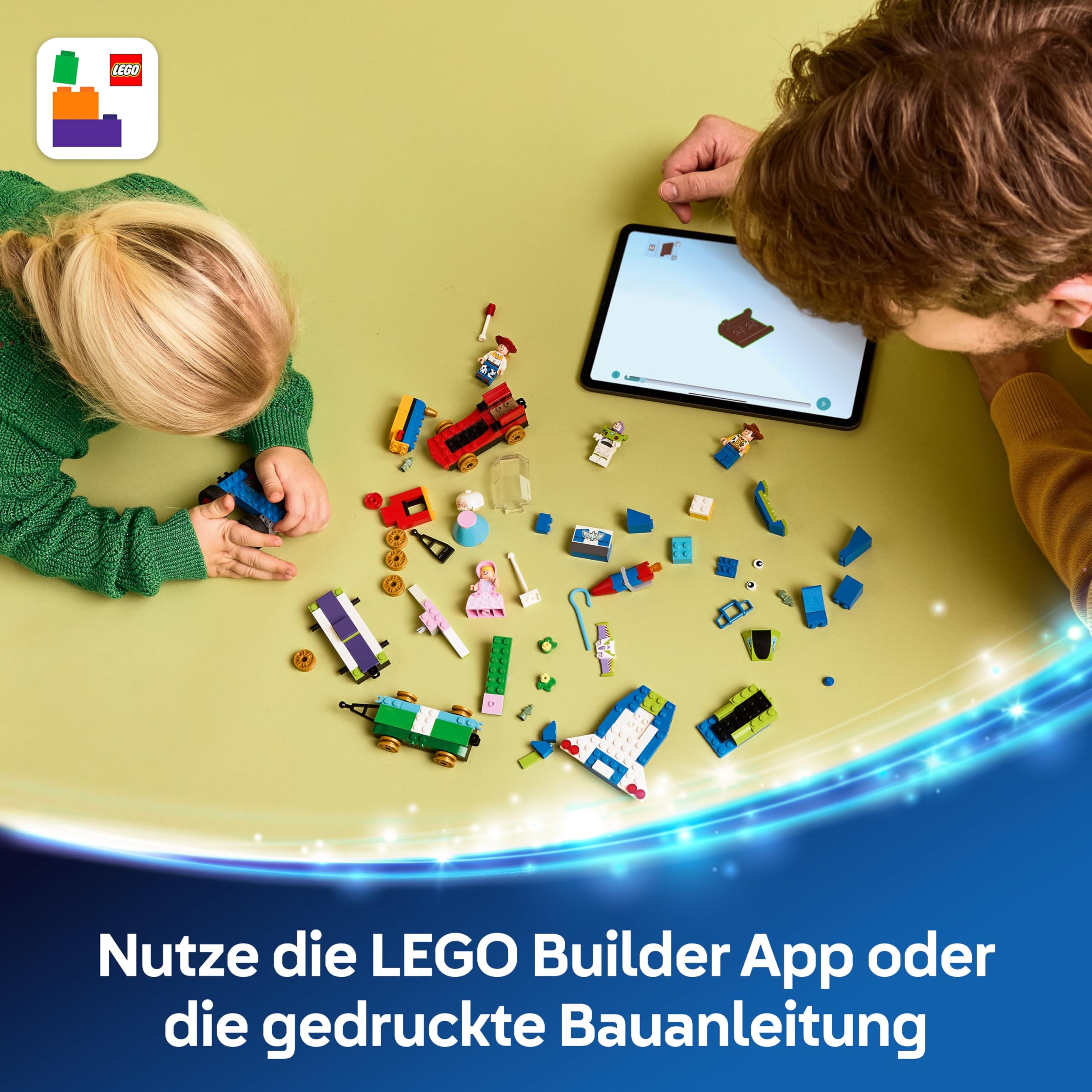 LEGO ǀ Disney and Pixar’s Partyzug und das Auto RC aus Toy Story 43264