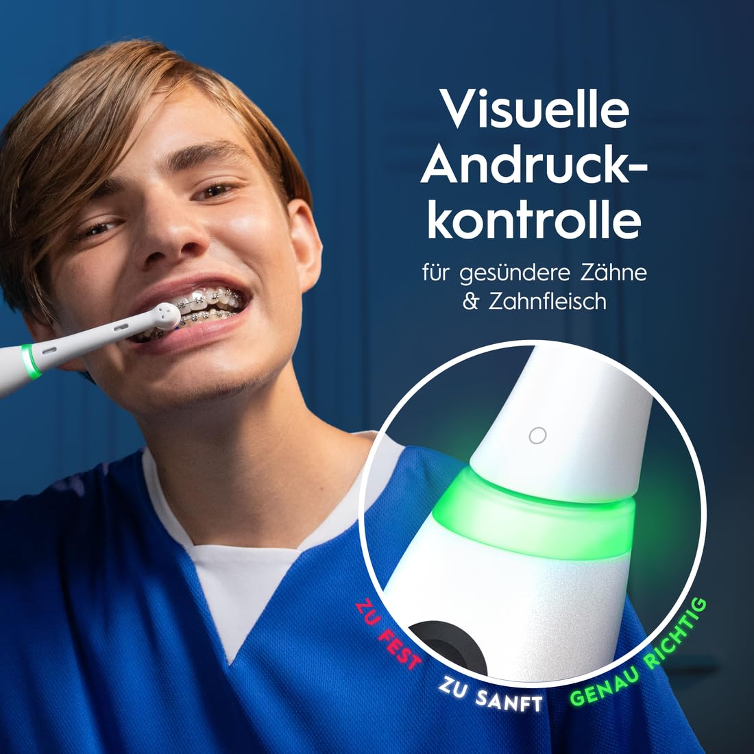 Oral-B iO Series 6 Elektrische Zahnbürste/Electric Toothbrush, 2 Aufsteckbürsten