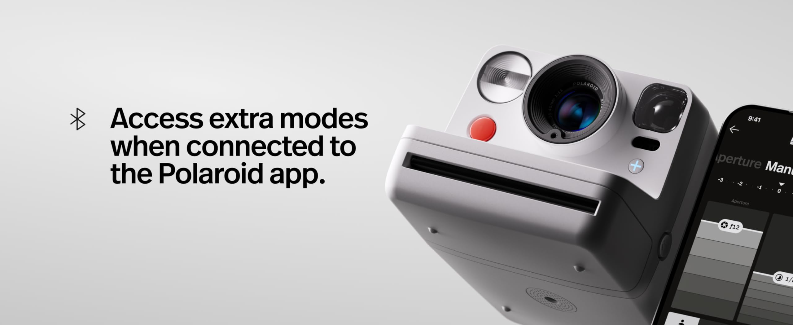 Polaroid – Now+ Generation 3 – Sofortbildkamera mit Bluetooth-Verbindung