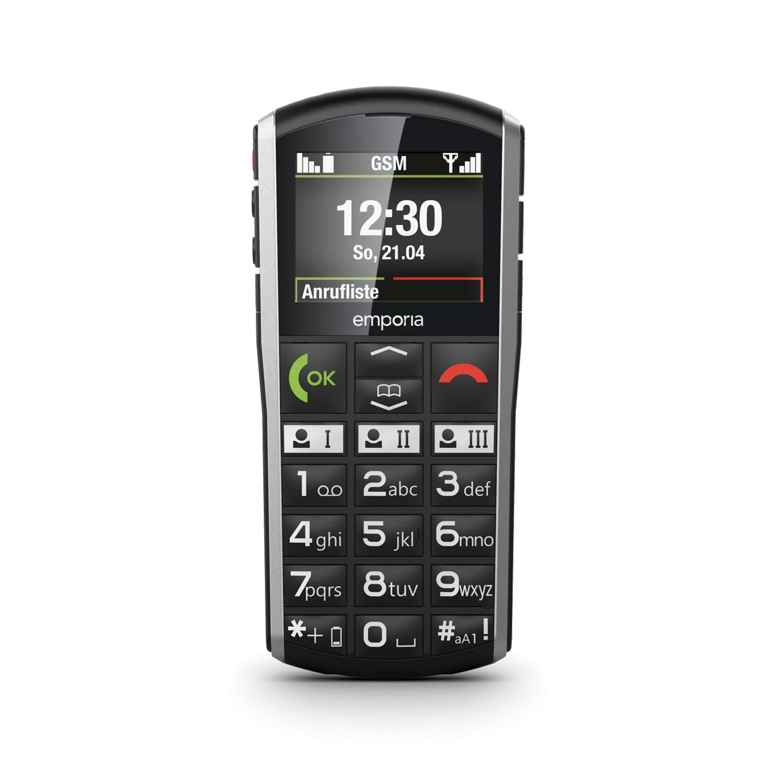 Emporia SIMPLICITY 2G, Schwarz - Modell 2025 Handy (Seniorenhandy)