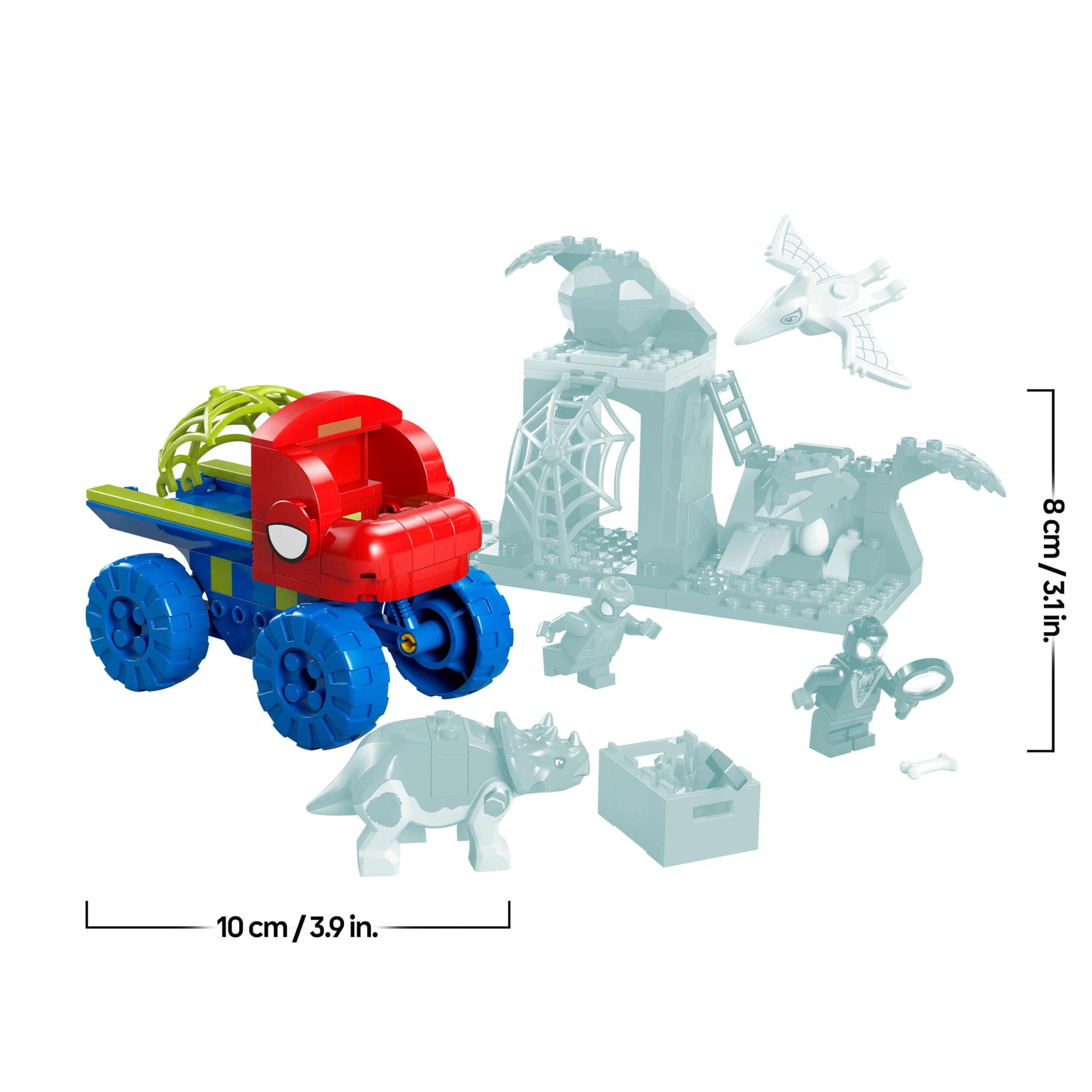 LEGO Marvel Spideys Team auf Rettungsmission im Dino-Truck 11199
