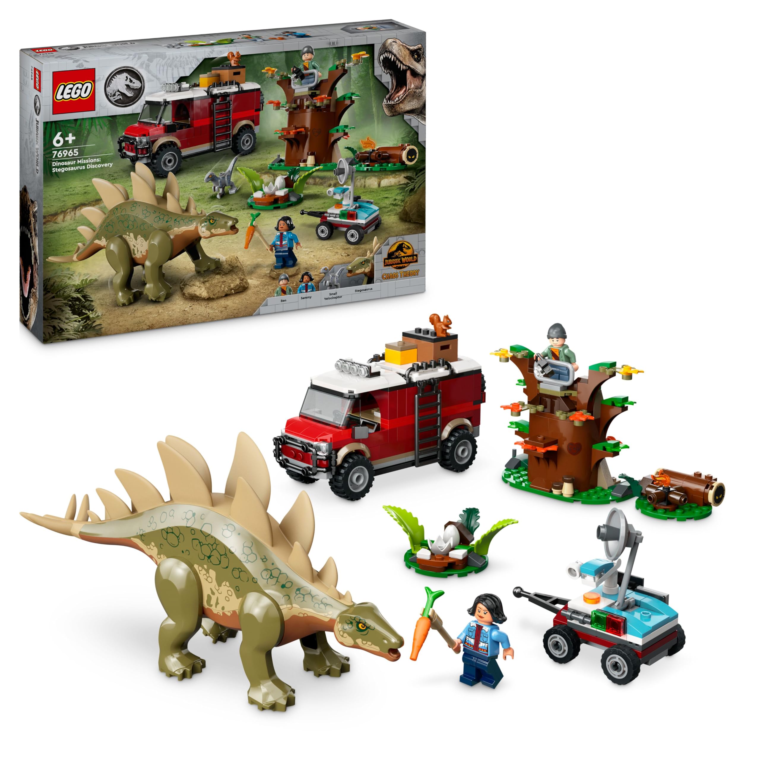 LEGO Jurassic World Dinosaurier-Missionen: Entdeckung des Stegosaurus 76965