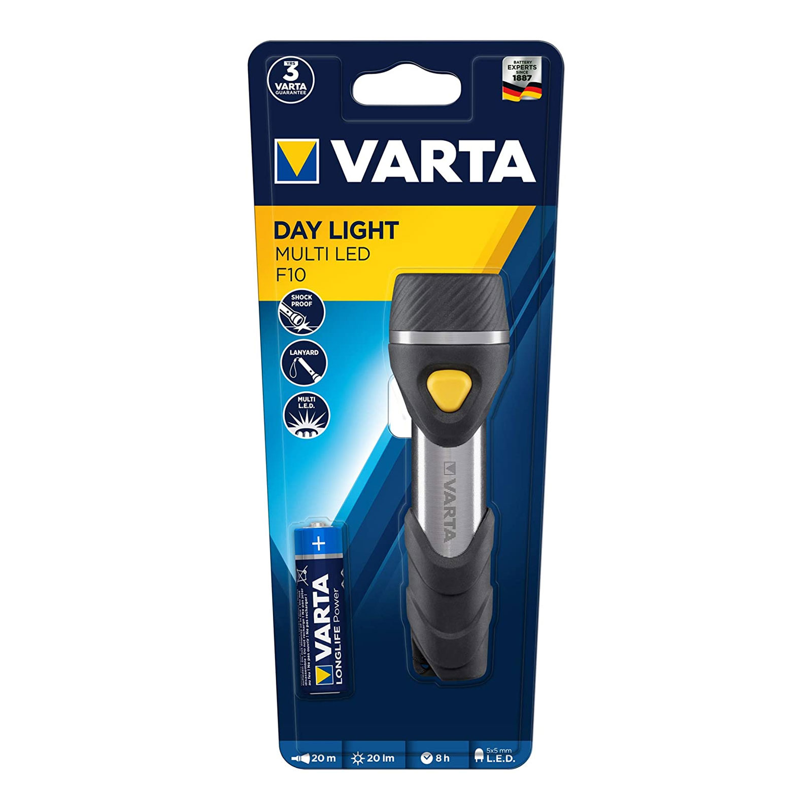VARTA  Day Light Multi LED F10