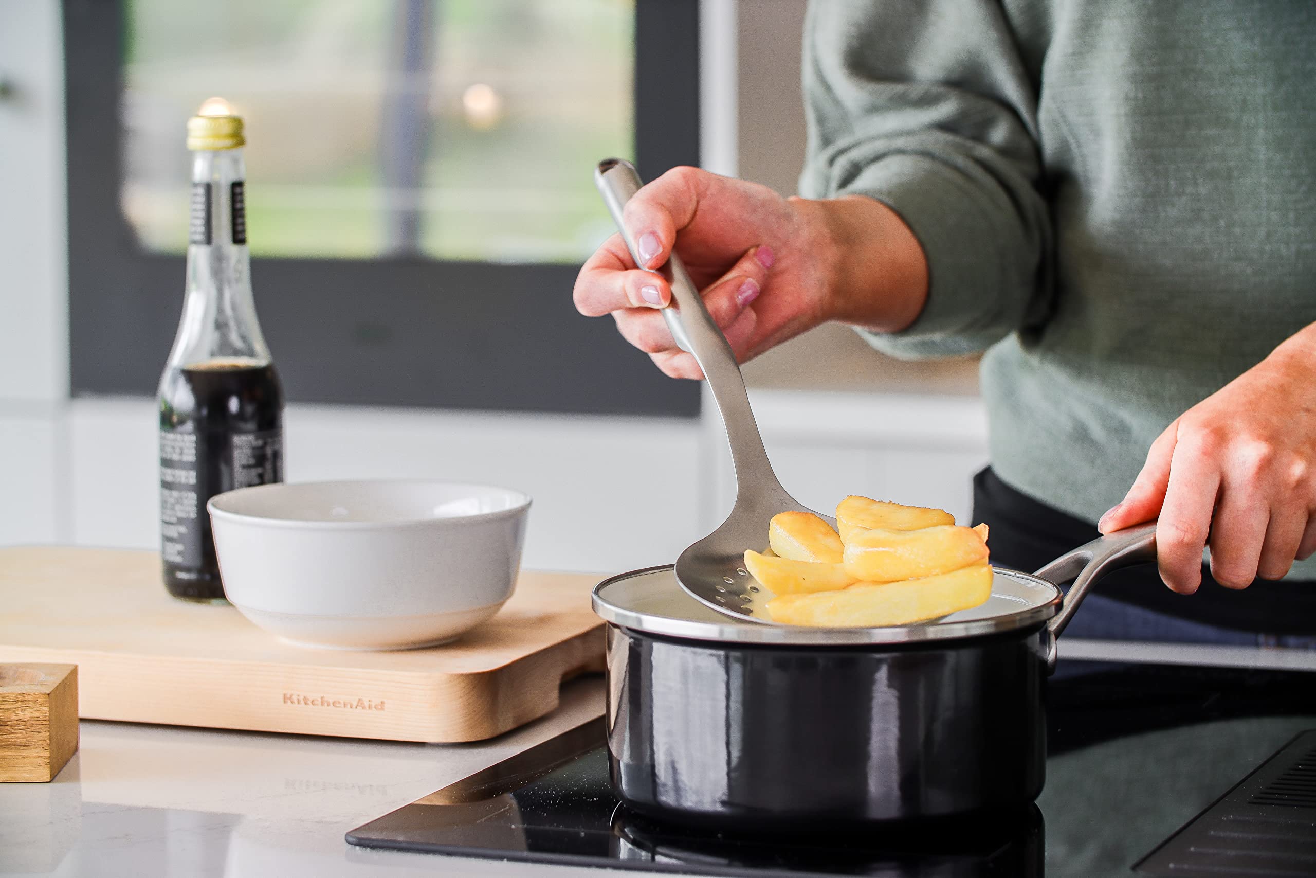 KitchenAid Premium Edelstahl-Schaumlöffel