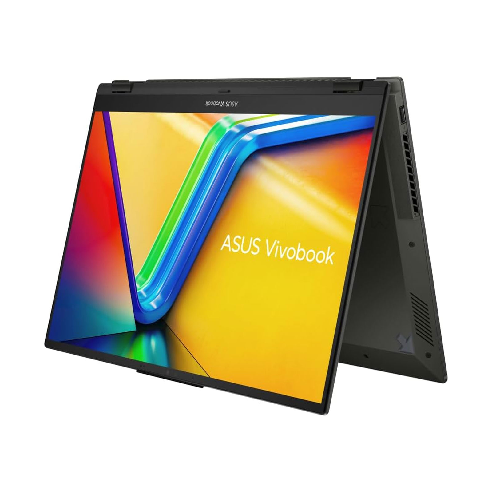 ASUS Vivobook S 16 Flip TN3604YA-MC080W, 16 Zoll, Touch, WUXGA, AMD Ryzen 7 7730U, 16 GB, 1 TB M.2 SSD (Midnight Black, IPS)