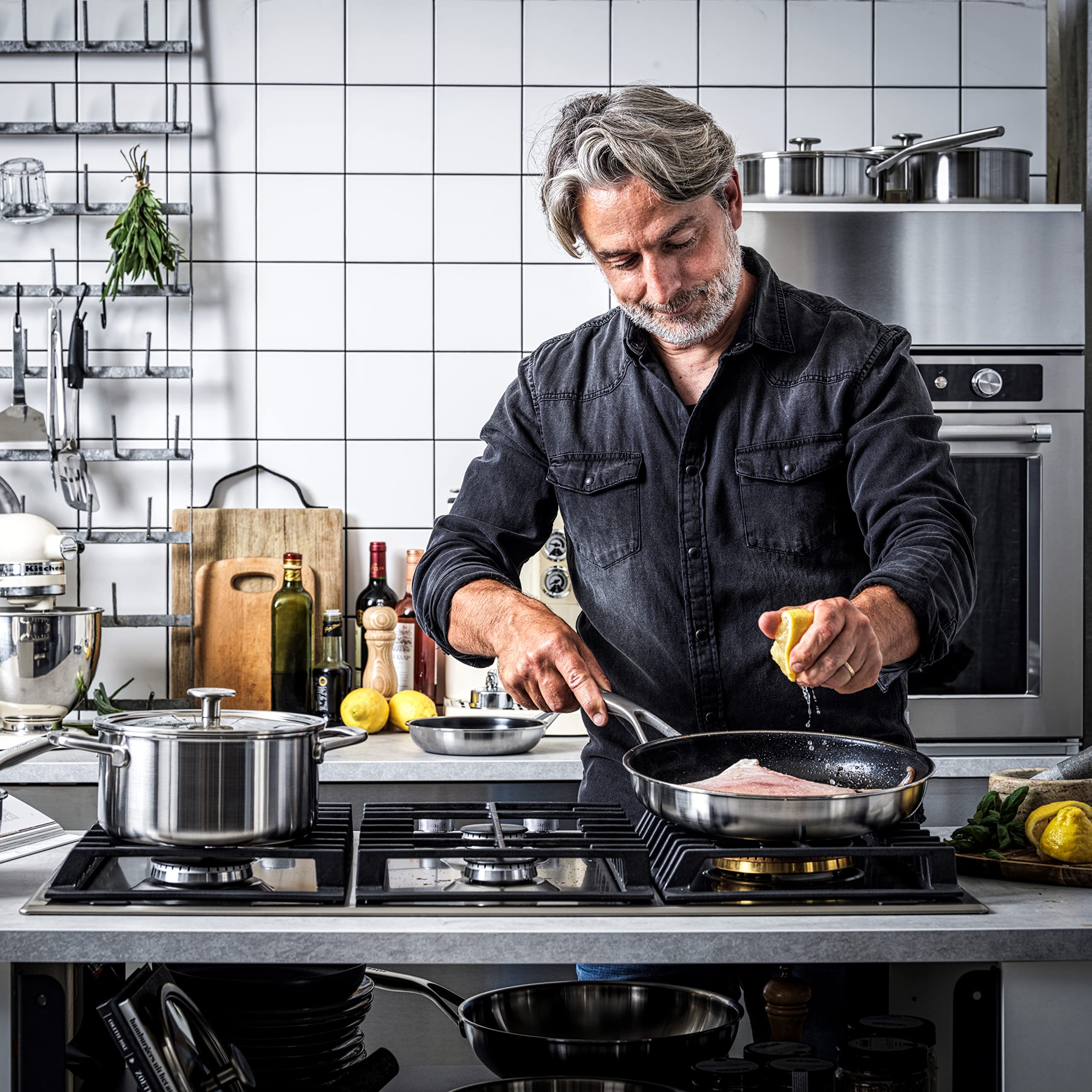 KitchenAid CC004950-001 Bratpfanne 28cm Edelstahl