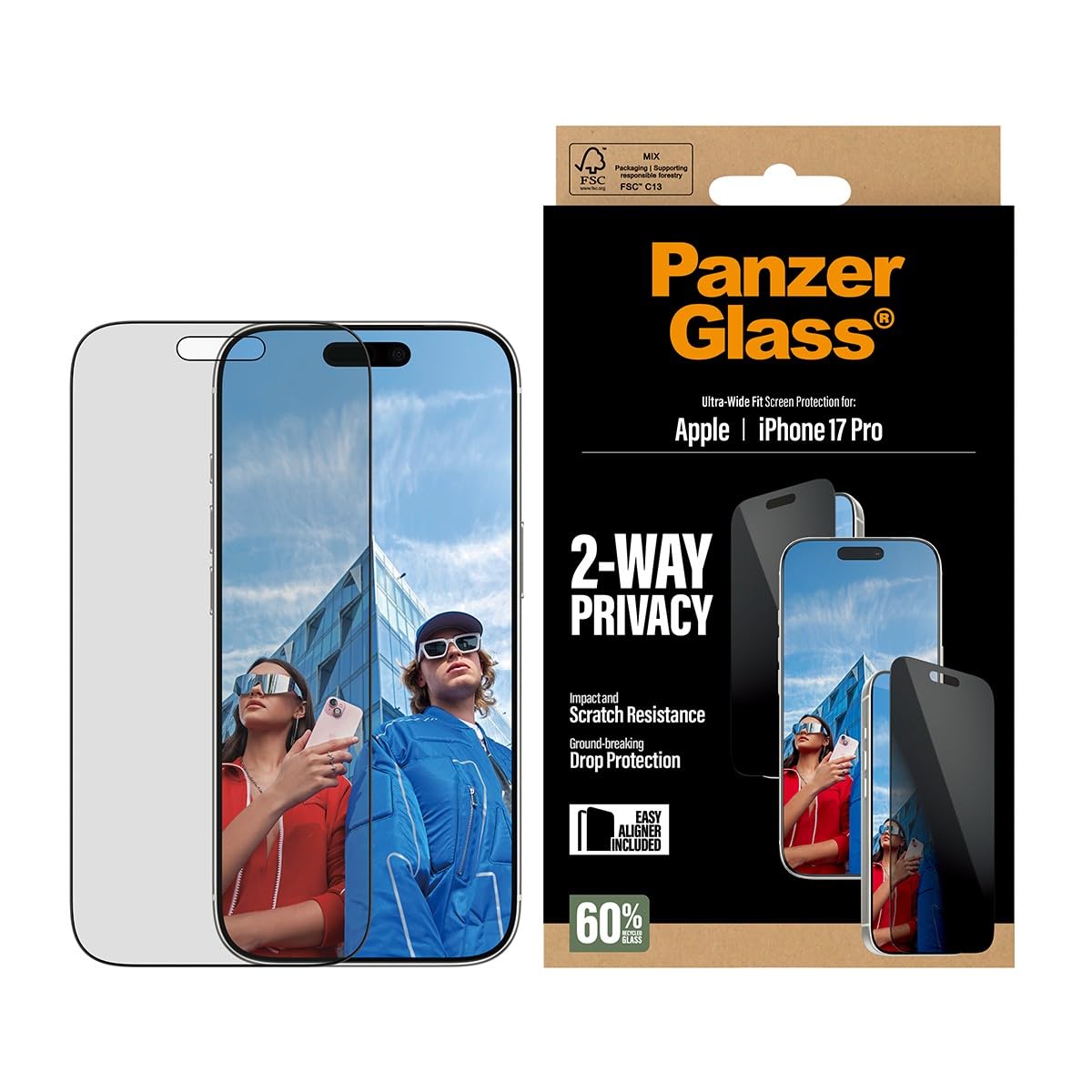PanzerGlass Privacy iPhone PG25586