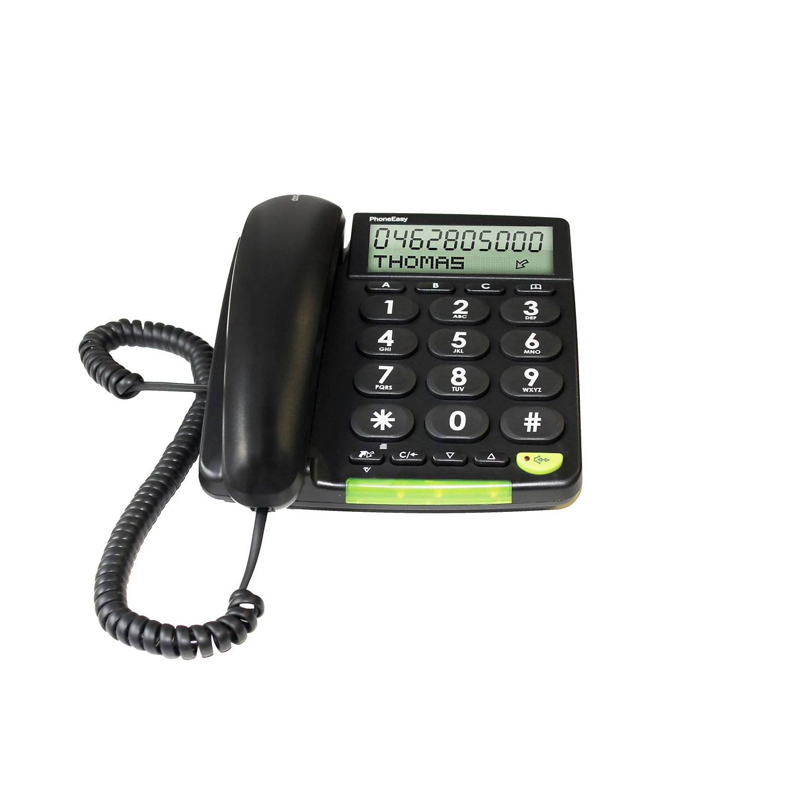 Doro Phone Easy 312 cs Drahtgebundenes Telefon schwarz