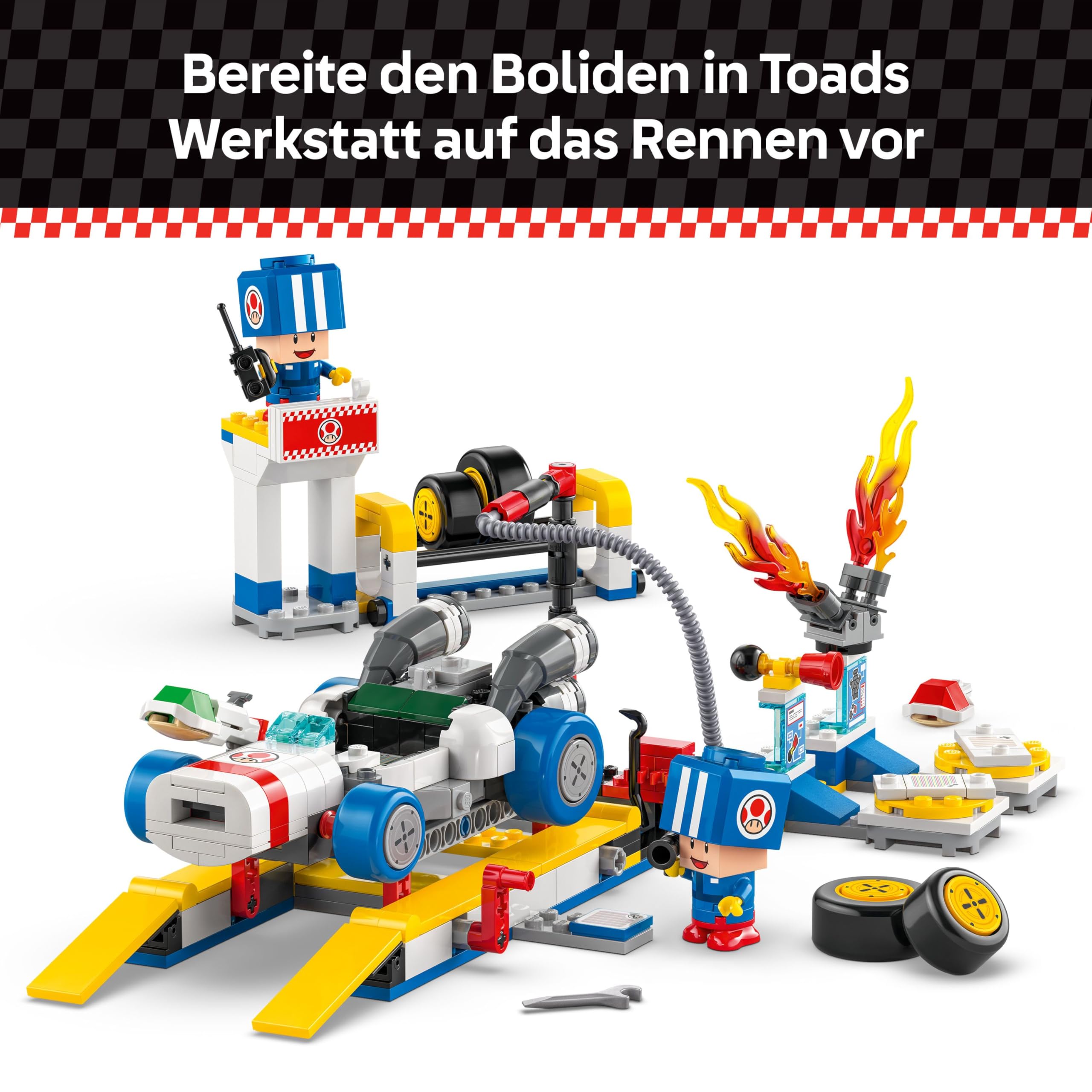 LEGO Super Mario: Mario Kart – Toads Werkstatt 72035