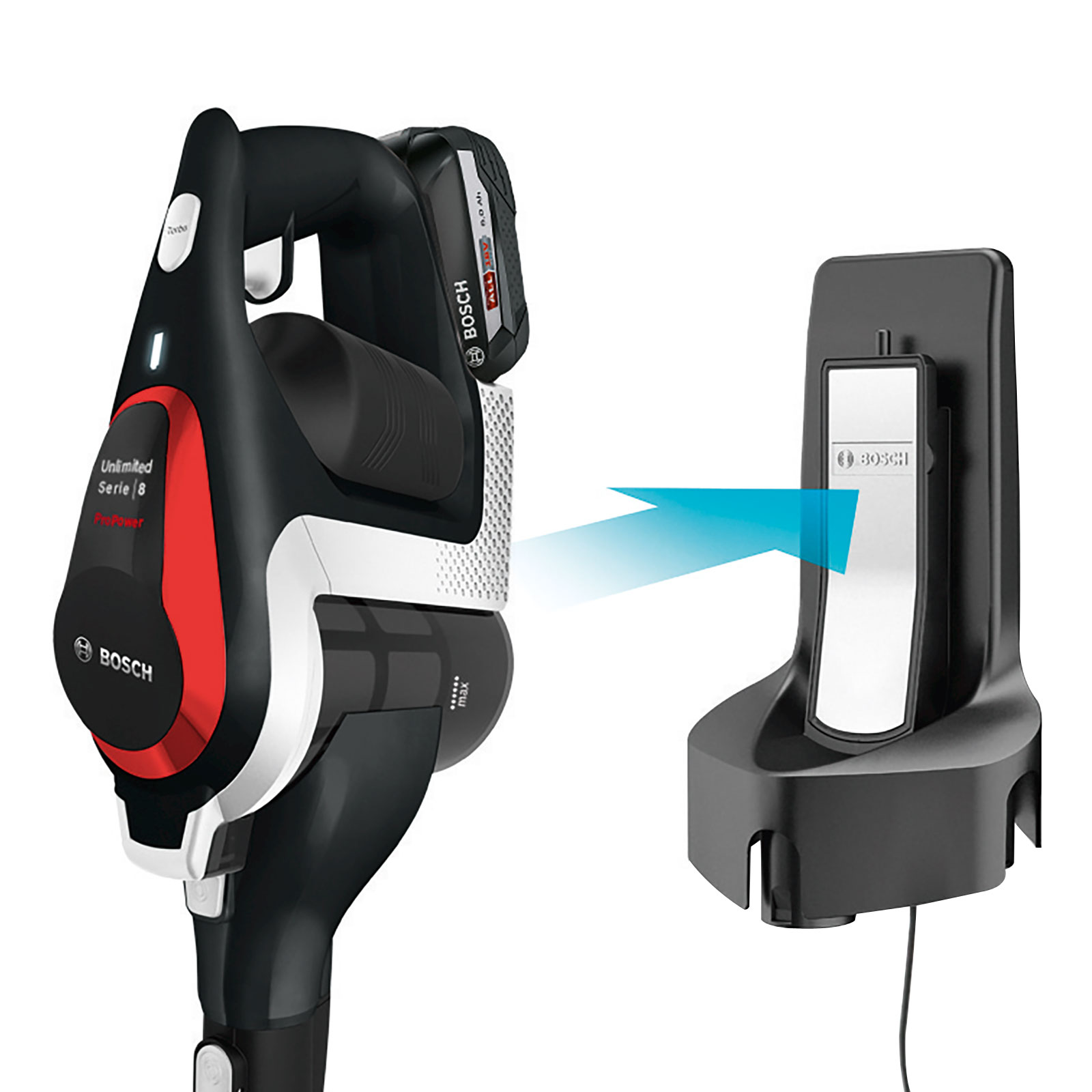 Bosch BSS81POW1 Akkustaubsauger inkl. BHZUMAT