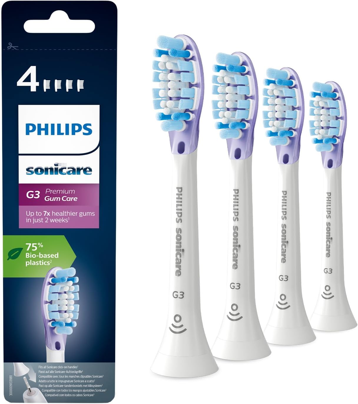 Philips HX9054/17 Premium Gum Care Bürstenköpfe weiß