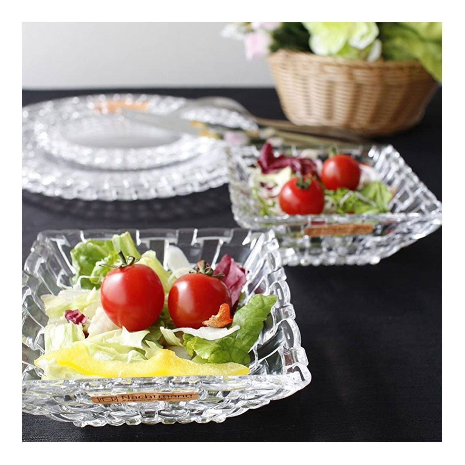 Nachtmann 2-teiliges Schalen-Set Kristallglas 12 cm 0089694-0 Bossa Nova