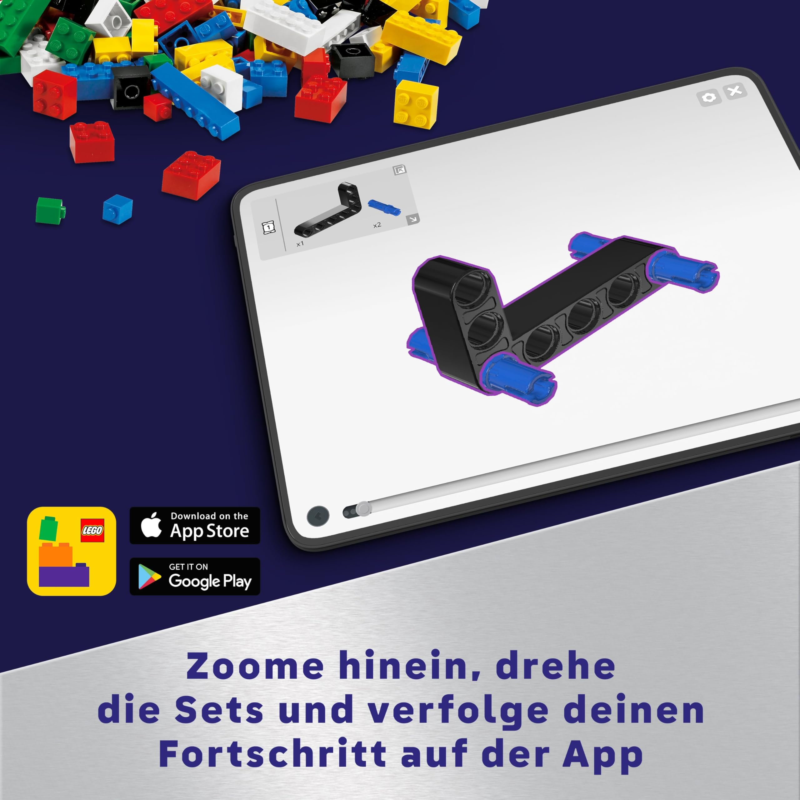 LEGO Technic VTOL-Schwerlastraumfrachter LT81 42181