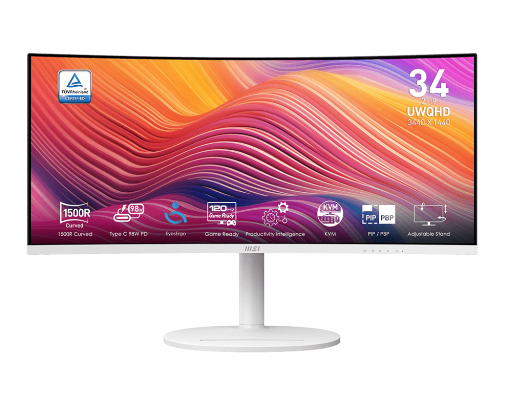 MSI Modern MD342CQPWDE Monitor