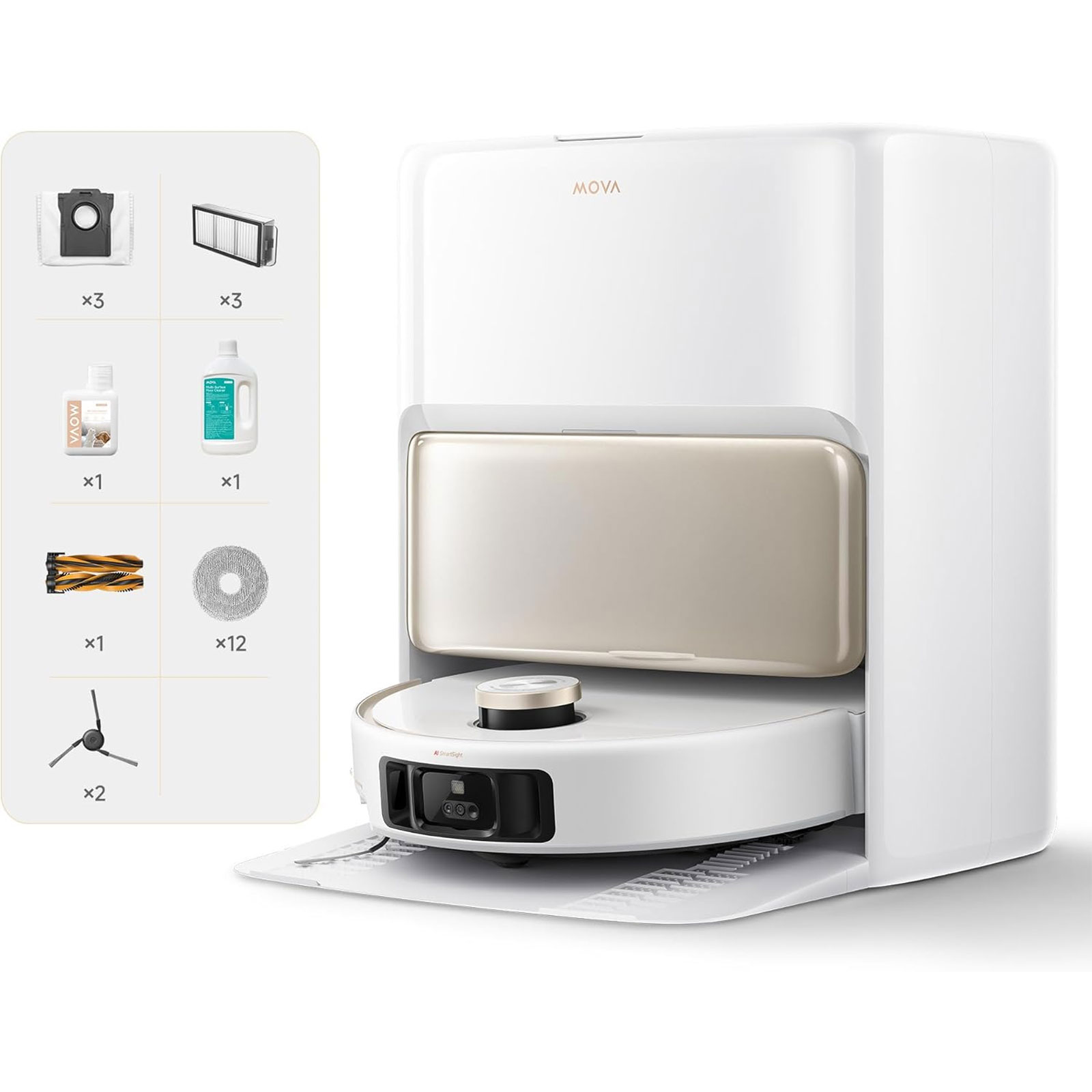 dreame Mova V50 Ultra Complete Saugroboter mit Wischfunktion