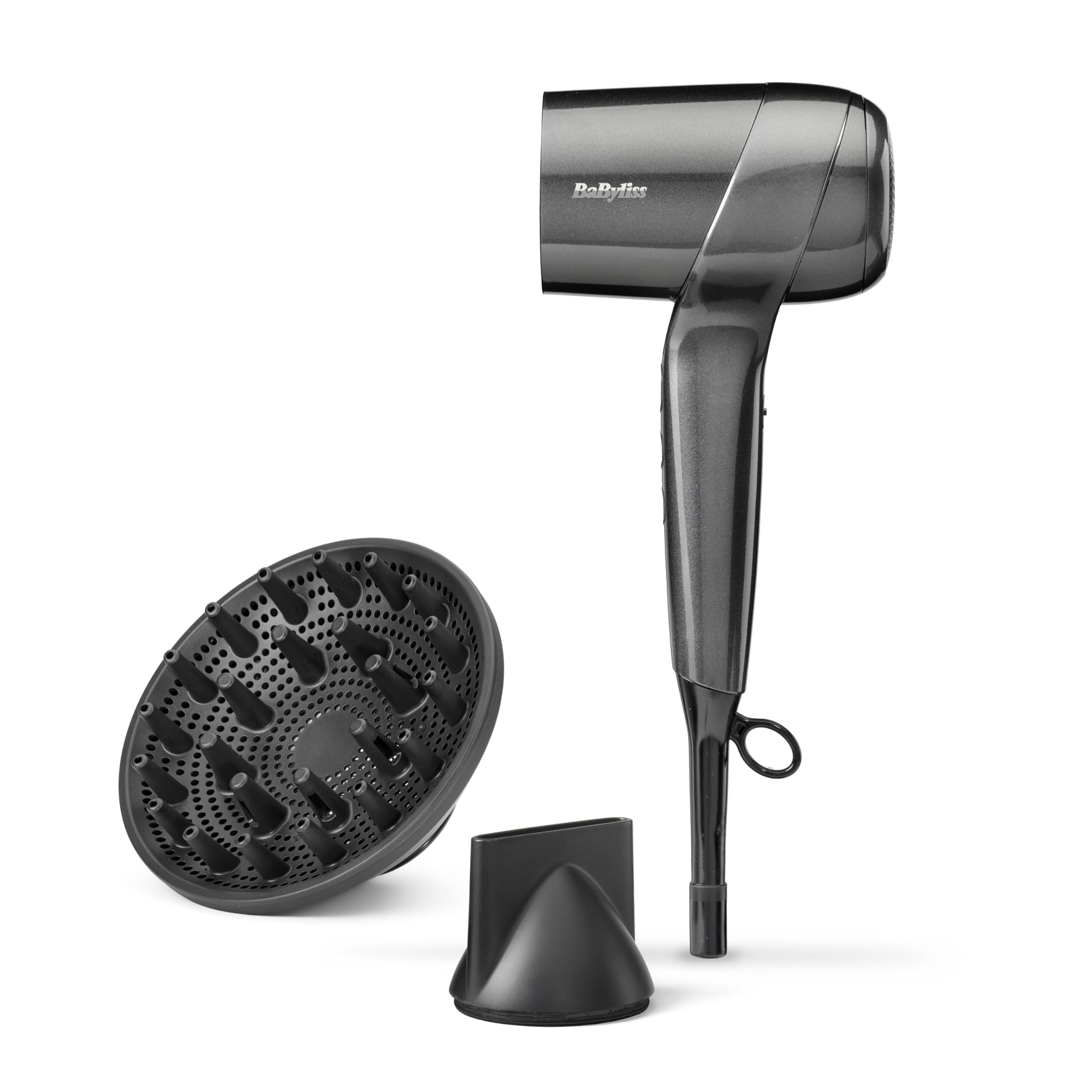 BaByliss Titanium Shine Haartrockner mit Diffusor