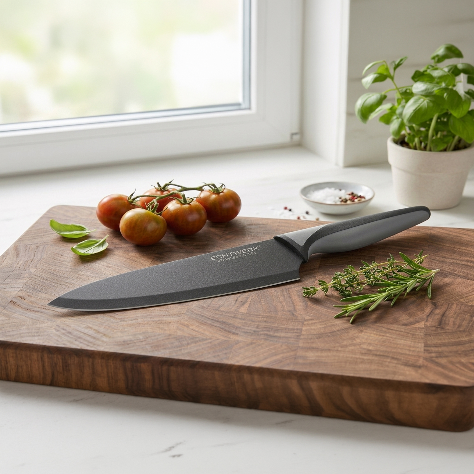 Echtwerk Kochmesser "BlackSteel"