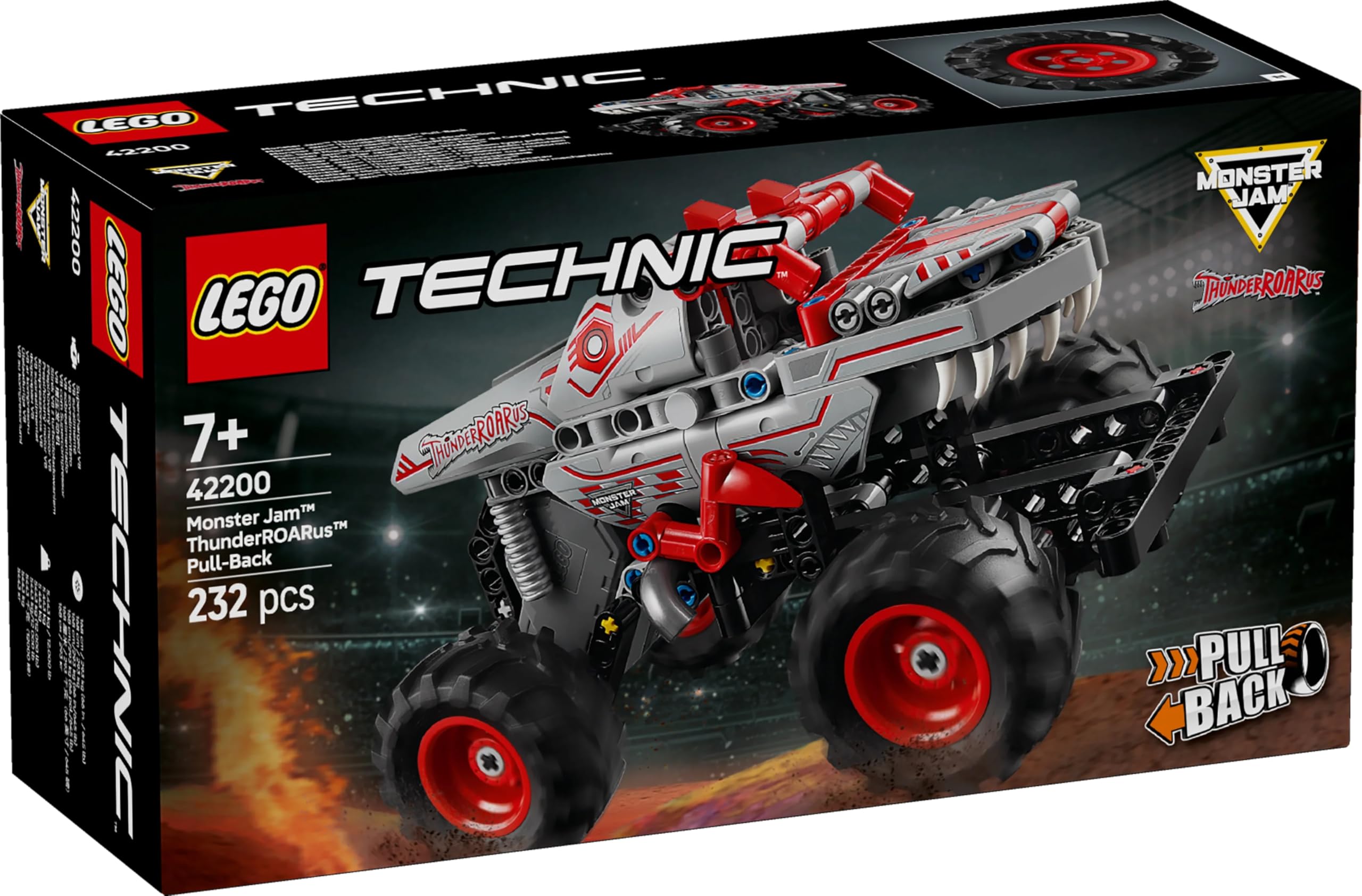 LEGO Technic Monster Jam ThunderROARus, Spielzeug-Monstertruck