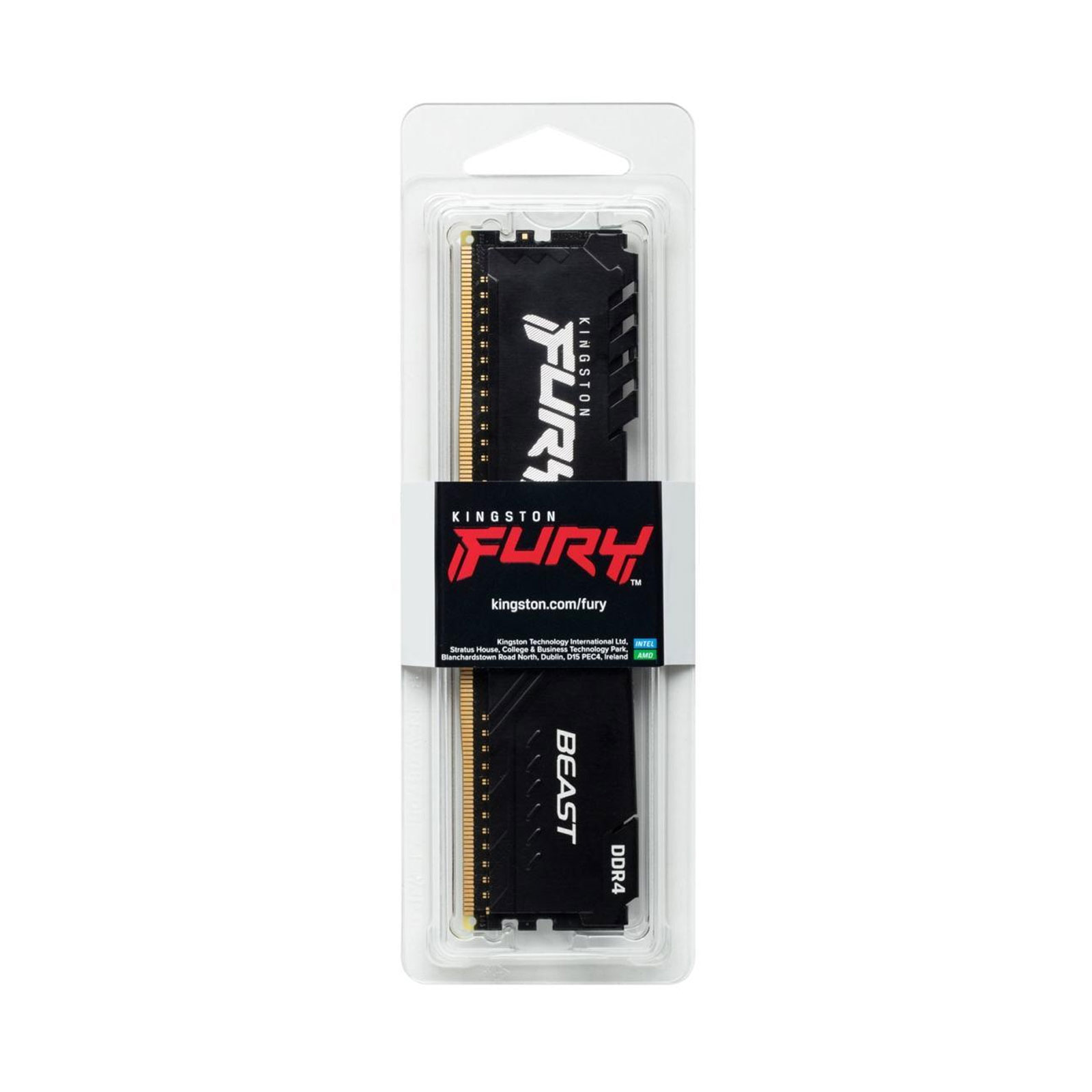 KINGSTON DDR4 8GB PC 3200 Kingston FURY Beast KF432C16BB/8 1x8GB Arbeitsspeicher