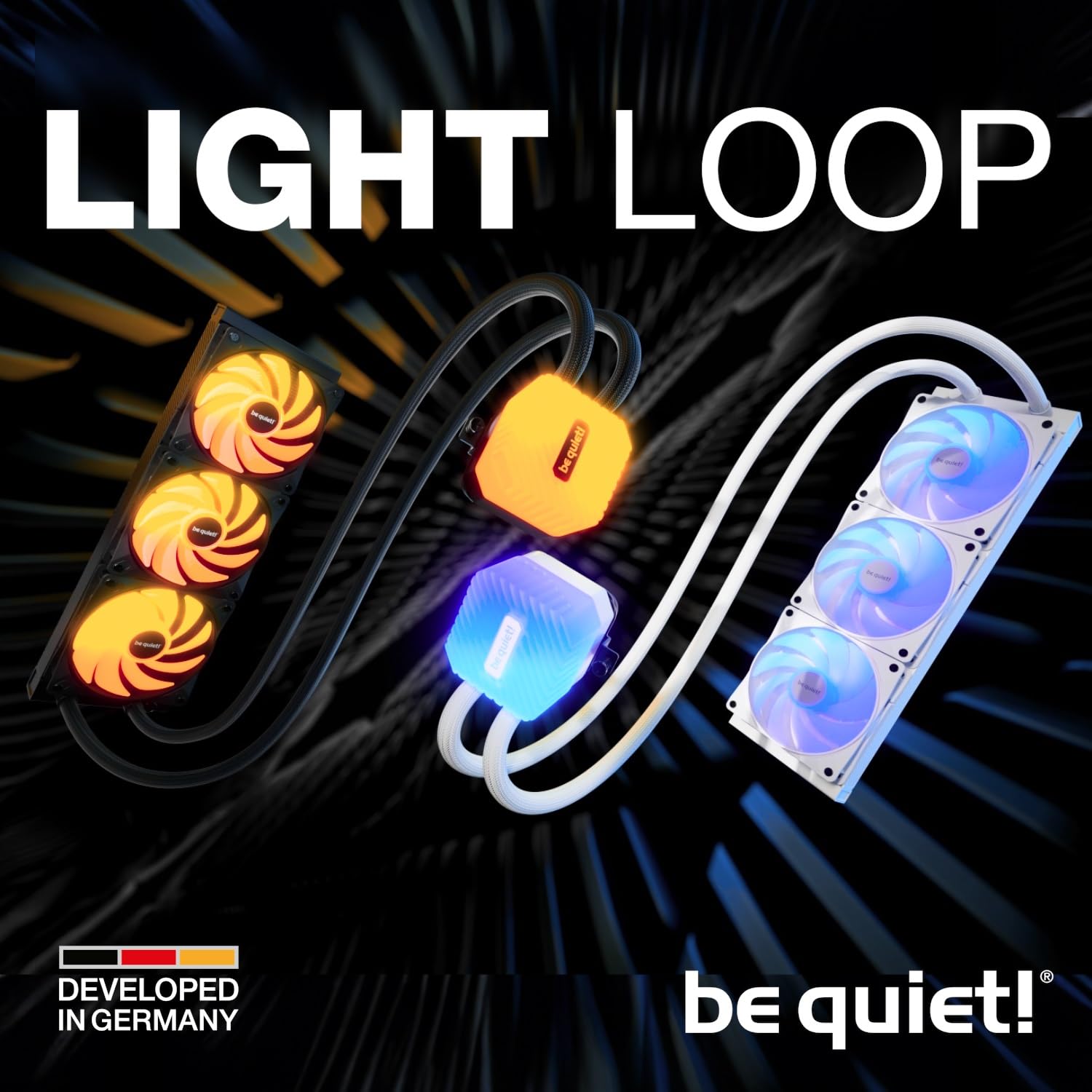 be quiet! Light Loop 360mm Black Wasserkühlung für stark übertaktete Systeme