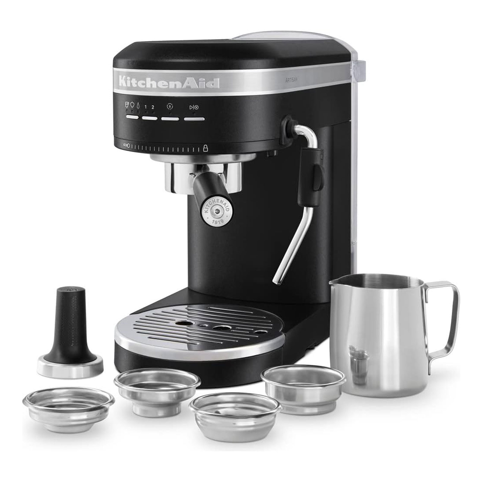 KitchenAid ARTISAN 5KES6503EBK Siebträger-Espressomaschine