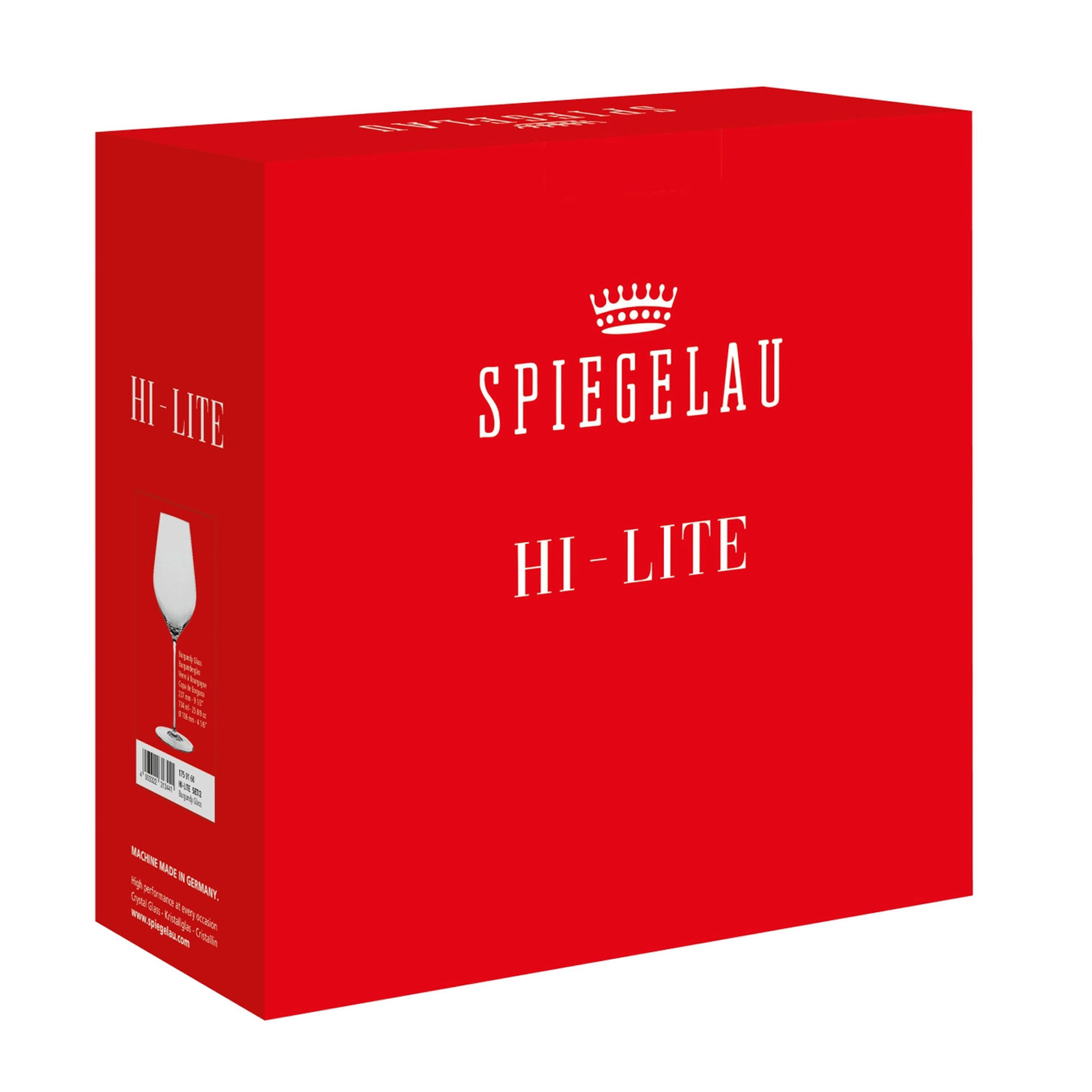 Spiegelau HI-LITE 1750160 Burgunderglas Set/2 